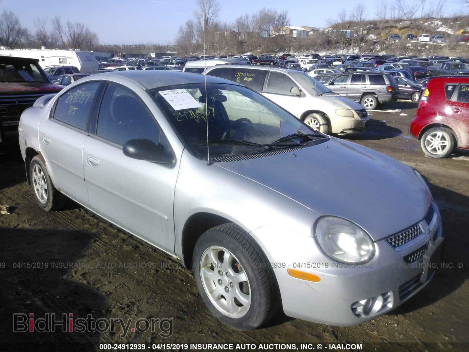 Фотография 1B3ES56C55D240077 - DODGE NEON 2005