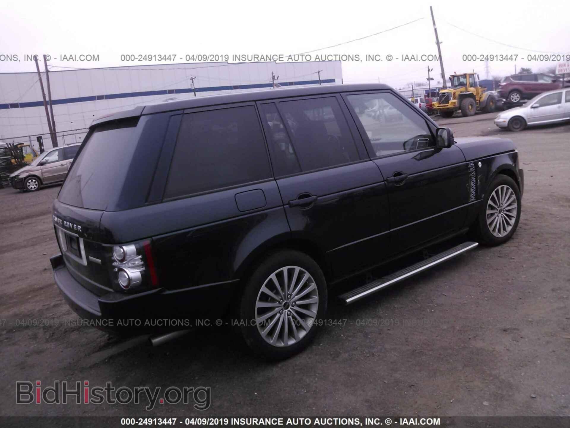 2012 LAND ROVER RANGE ROVER - VIN: SALMF1E48CA363784 - Фото 4