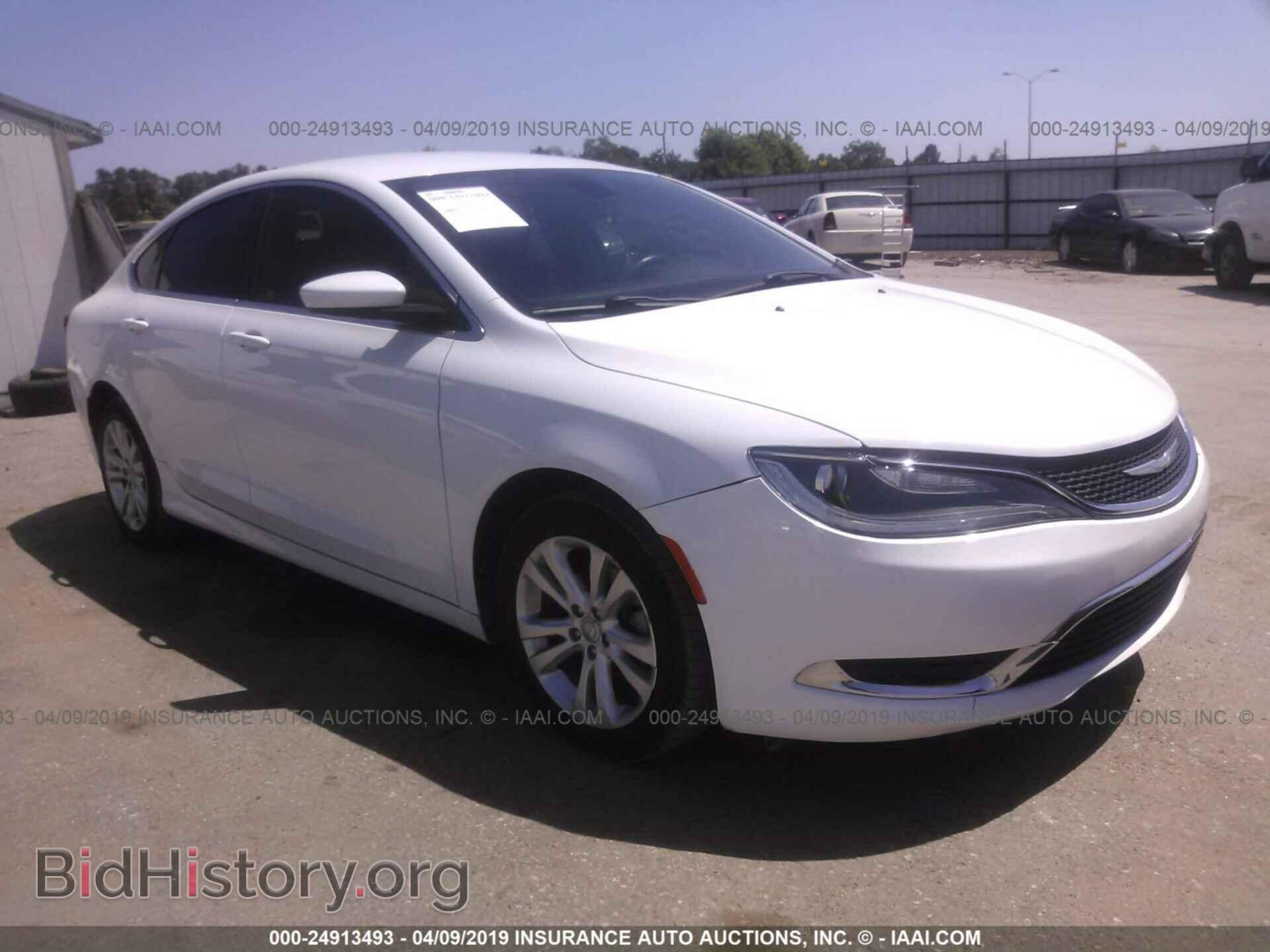 Photo 1C3CCCAB3GN112427 - CHRYSLER 200 2016