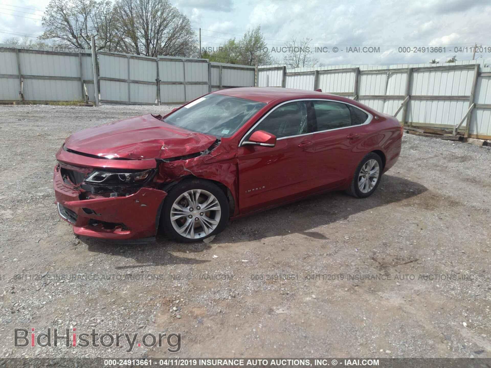 2014 CHEVROLET IMPALA - VIN: 2G1125S39E9146065 - Фото 2