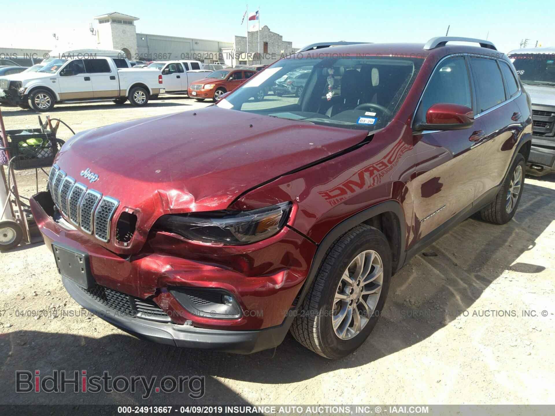 2019 JEEP CHEROKEE - VIN: 1C4PJLLB8KD184268 - Фото 2