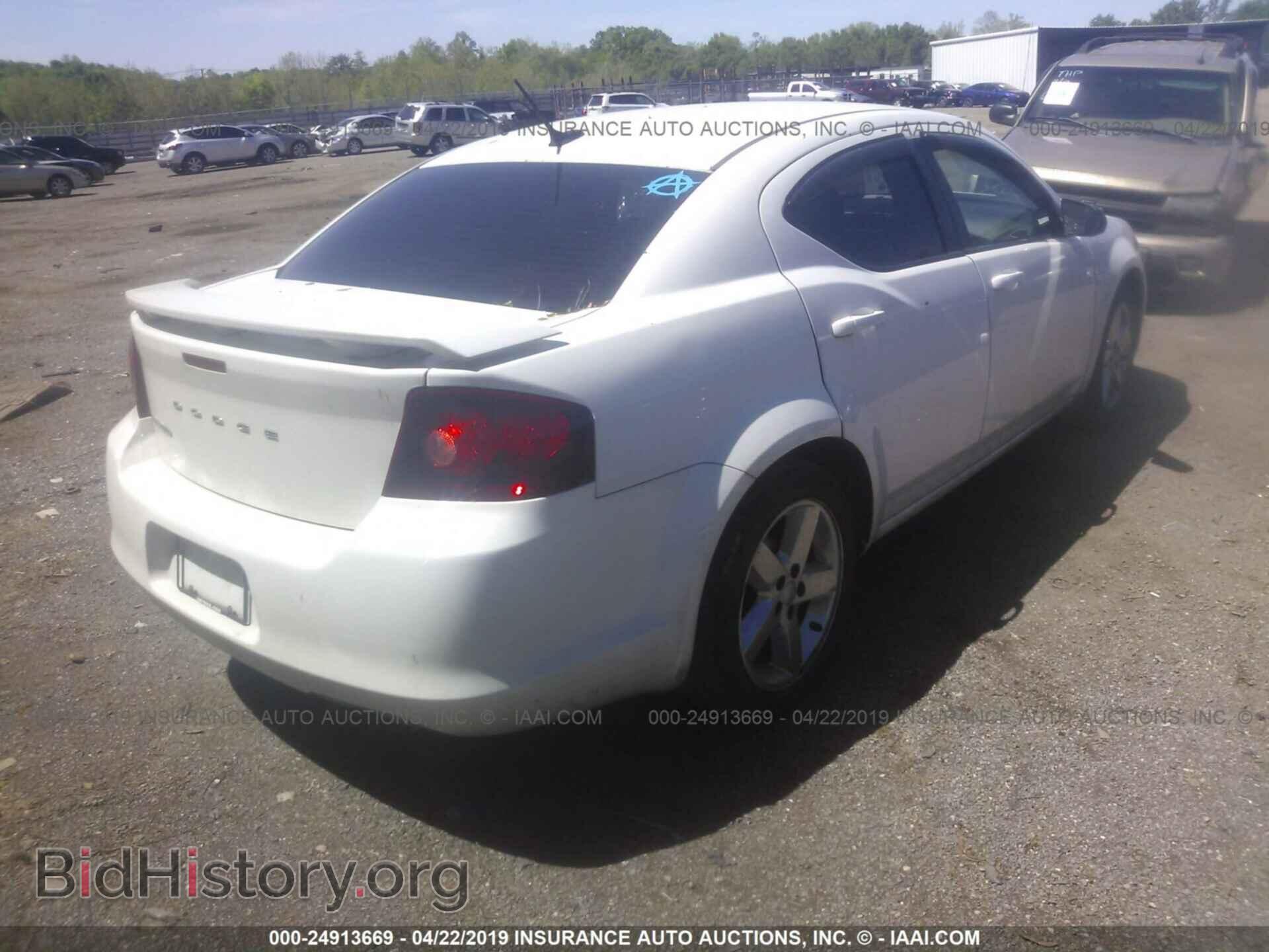 2013 DODGE AVENGER - VIN: 1C3CDZAG2DN769047 - Фото 4