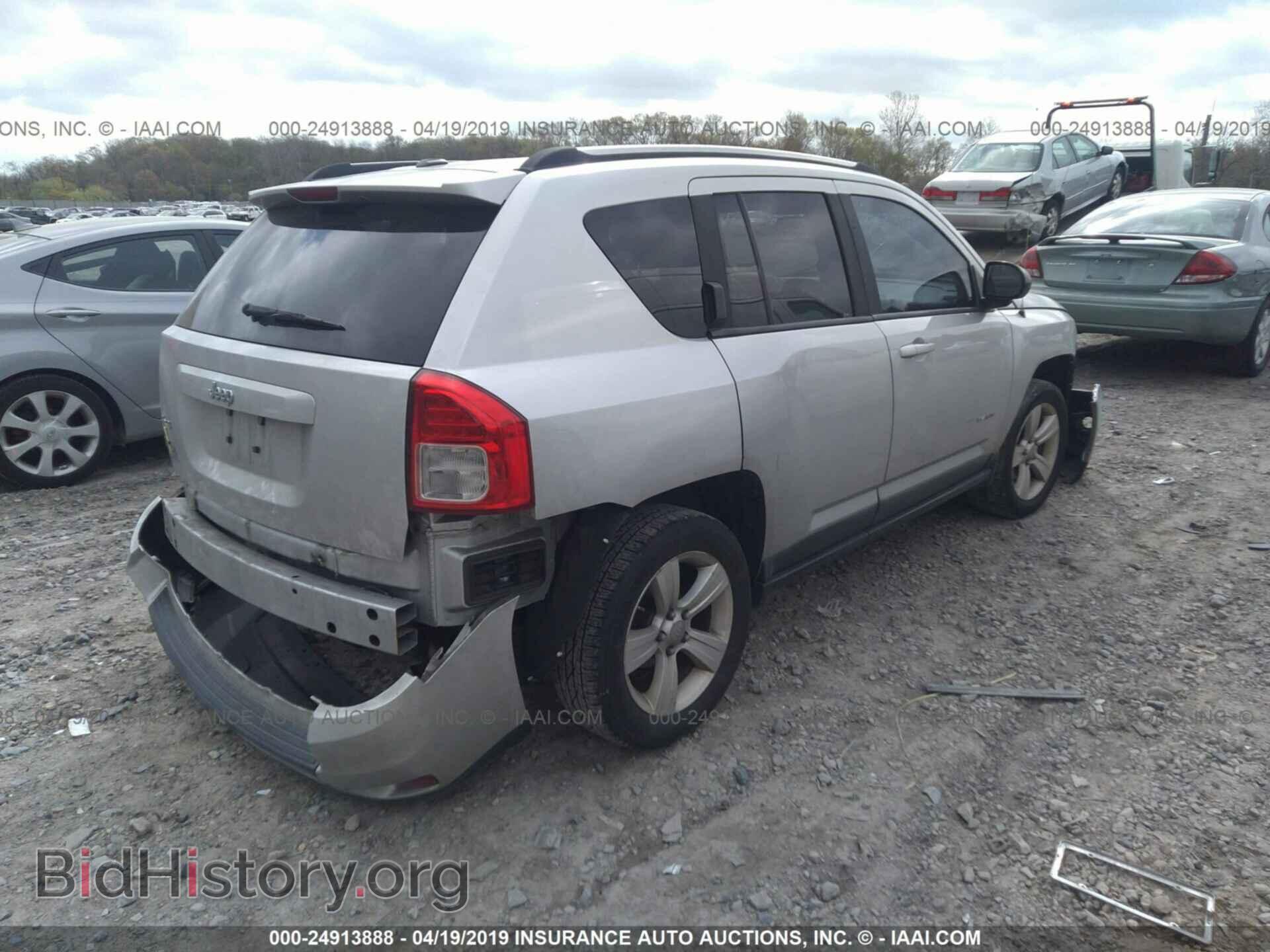 2011 JEEP COMPASS - VIN: 1J4NF1FB3BD277685 - Фото 4