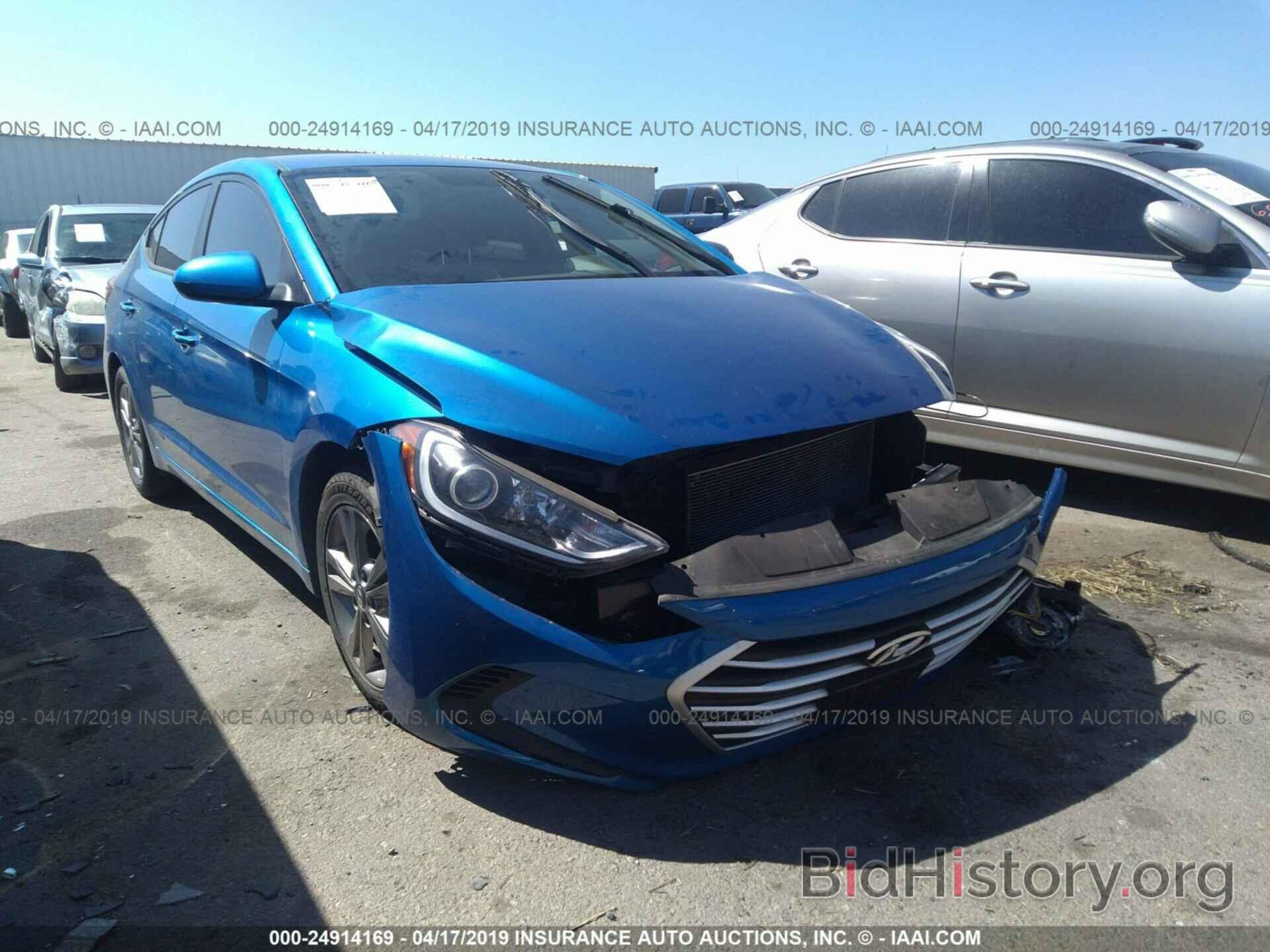 Photo KMHD84LF9HU103144 - HYUNDAI ELANTRA 2017