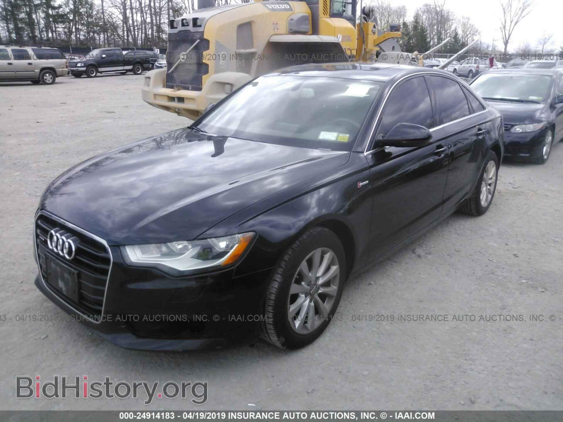 2012 AUDI A6 - VIN: WAUFGAFC3CN158446 - Фото 2