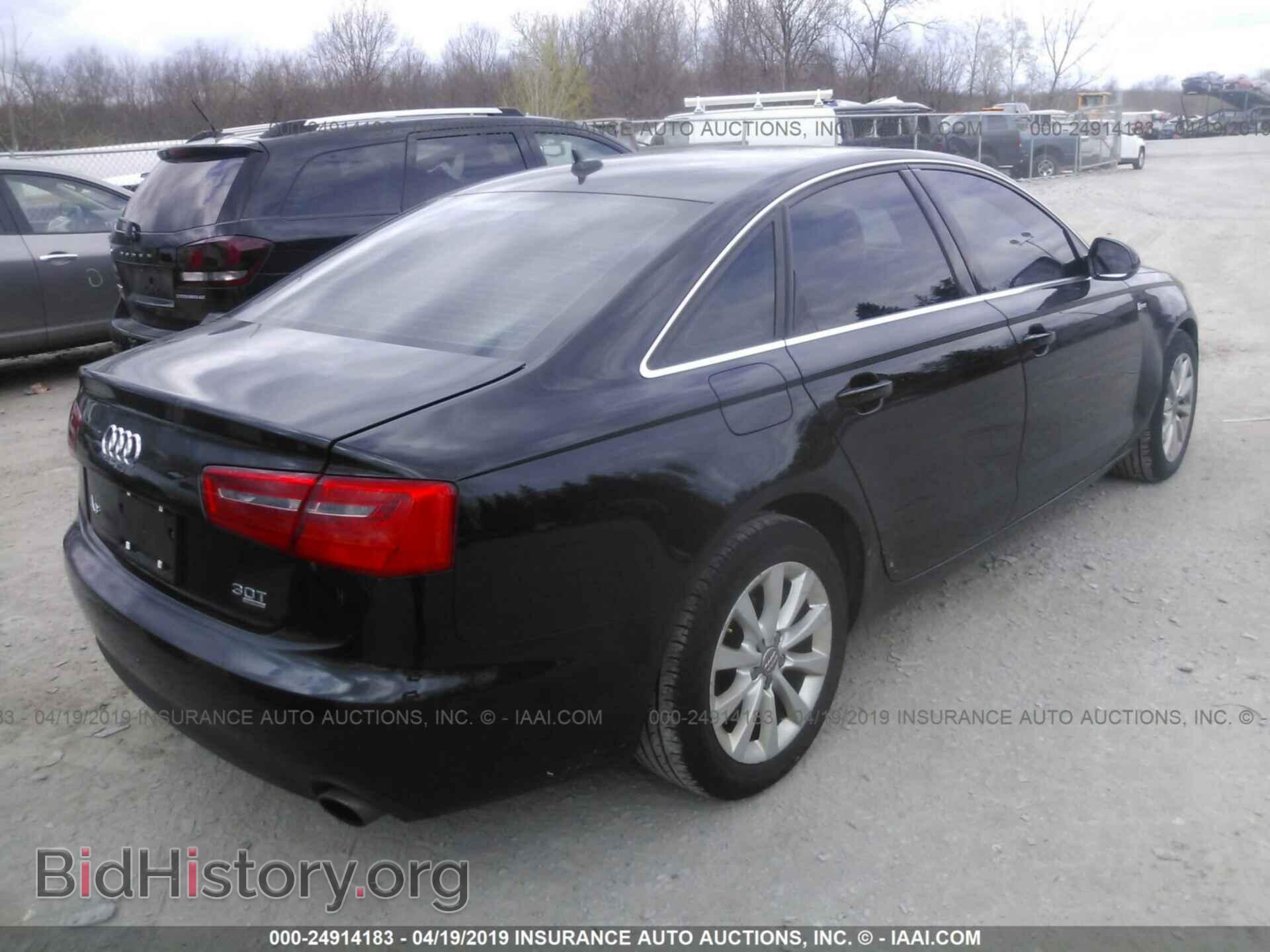 2012 AUDI A6 - VIN: WAUFGAFC3CN158446 - Фото 4