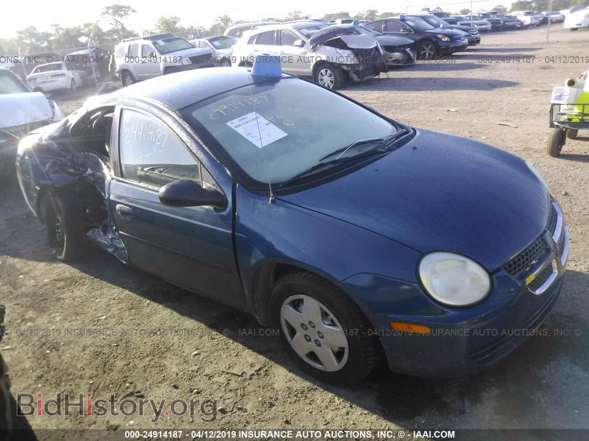 Photo 1B3ES26C14D549526 - DODGE NEON 2004