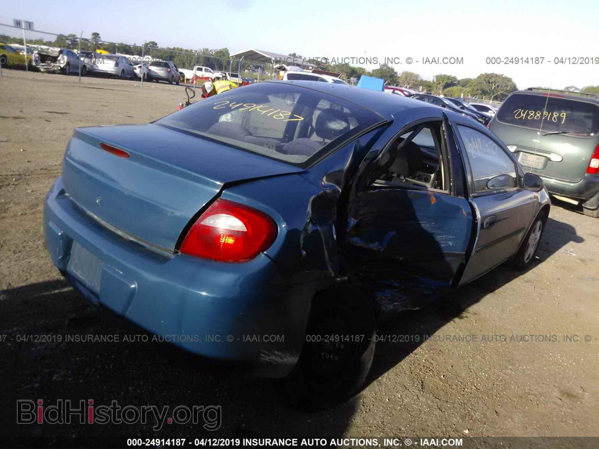2004 DODGE NEON - VIN: 1B3ES26C14D549526 - Фото 4