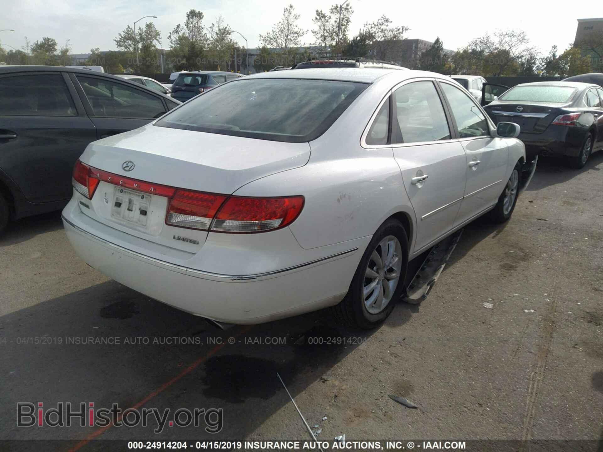 2007 HYUNDAI AZERA - VIN: KMHFC46F77A172434 - Фото 4