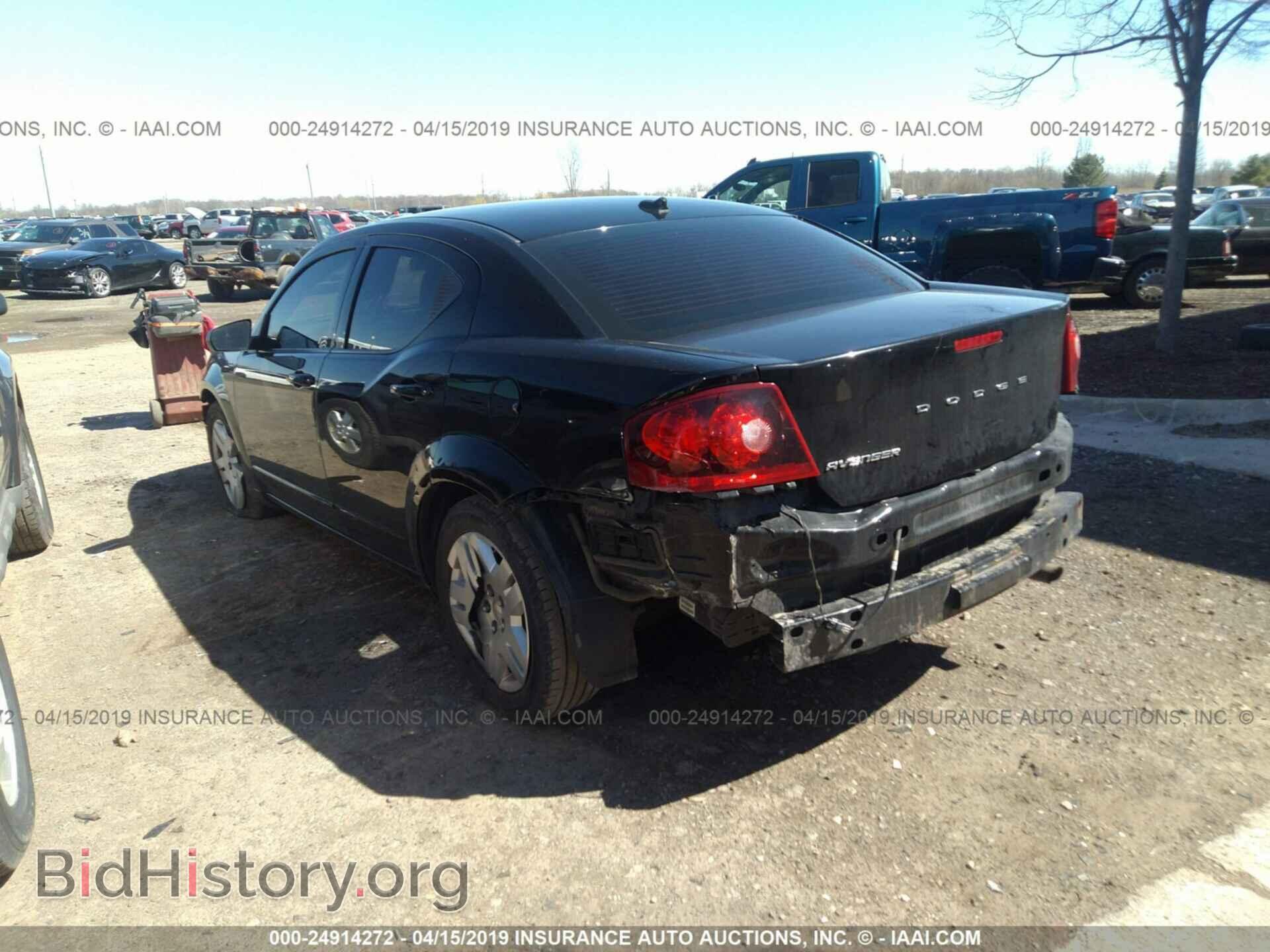 2012 DODGE AVENGER - VIN: 1C3CDZAB0CN231014 - Фото 3