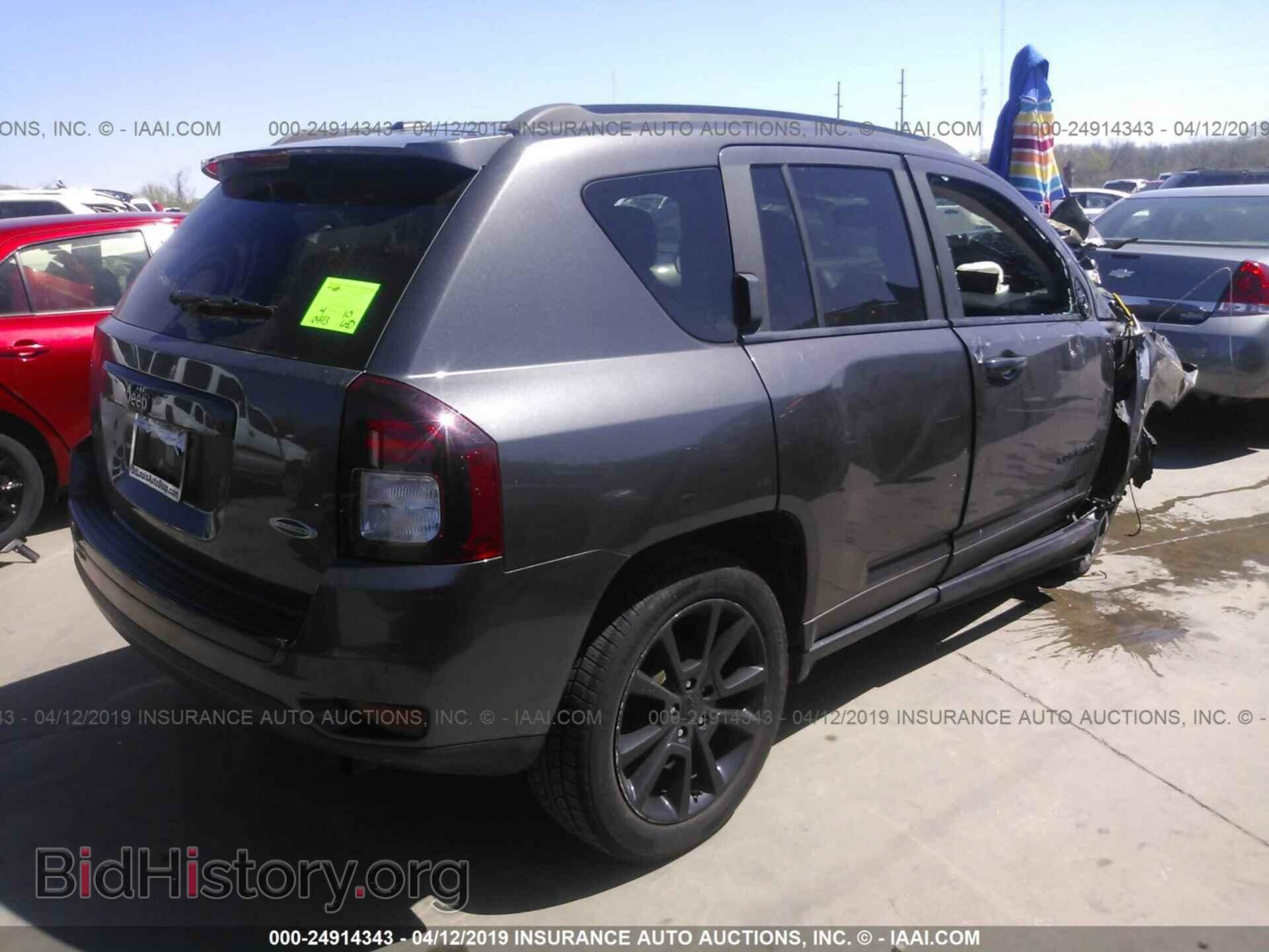 2015 JEEP COMPASS - VIN: 1C4NJCBA6FD131364 - Фото 4
