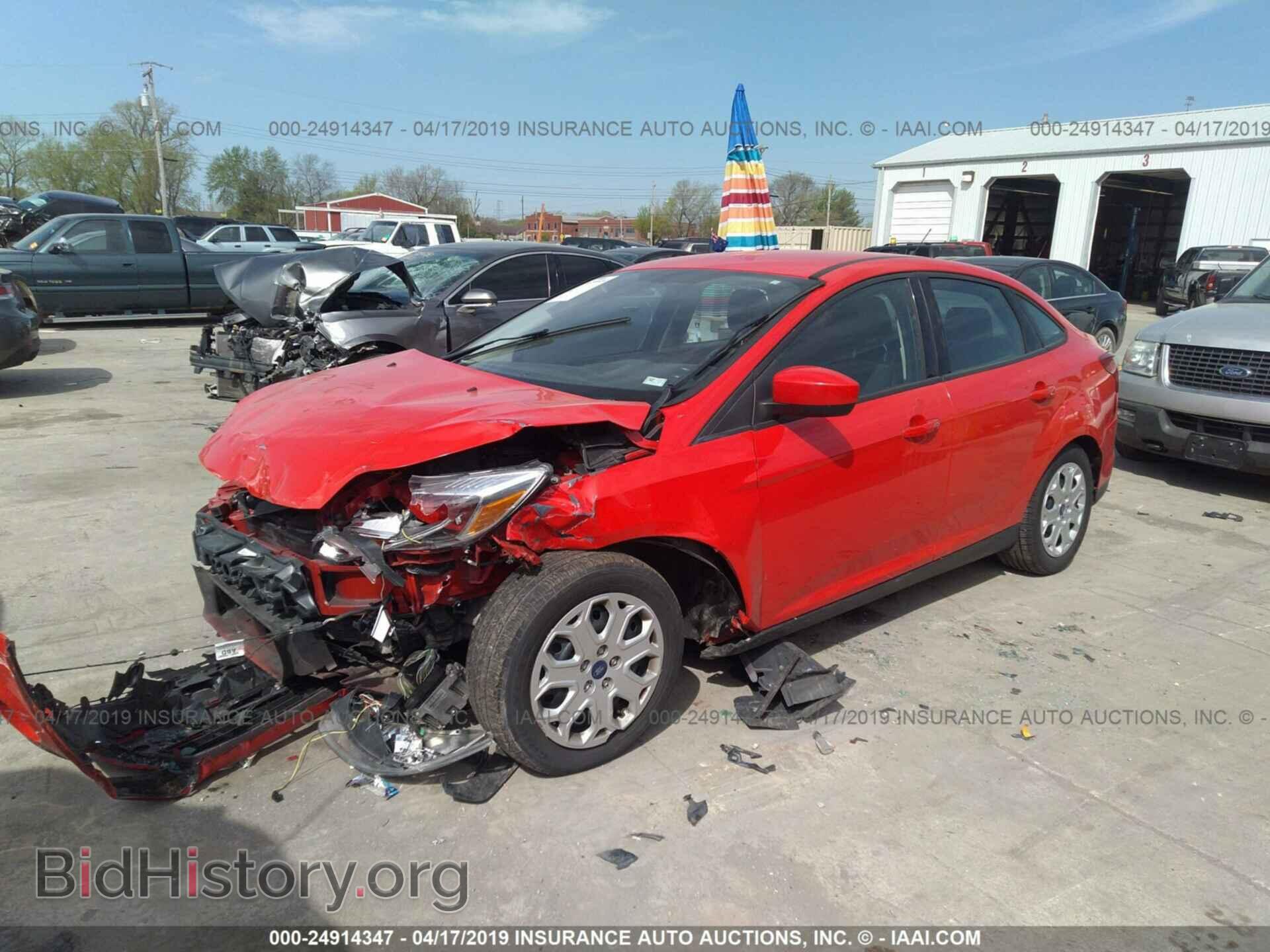 2012 FORD FOCUS - VIN: 1FAHP3F27CL119777 - Фото 2