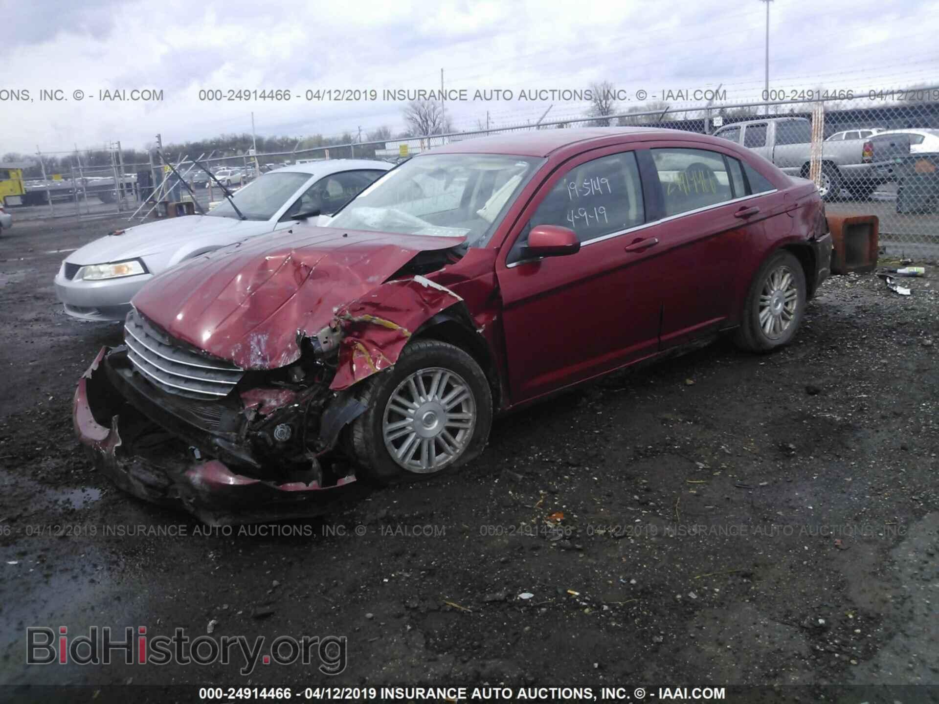 2007 CHRYSLER SEBRING - VIN: 1C3LC56K17N524236 - Фото 2