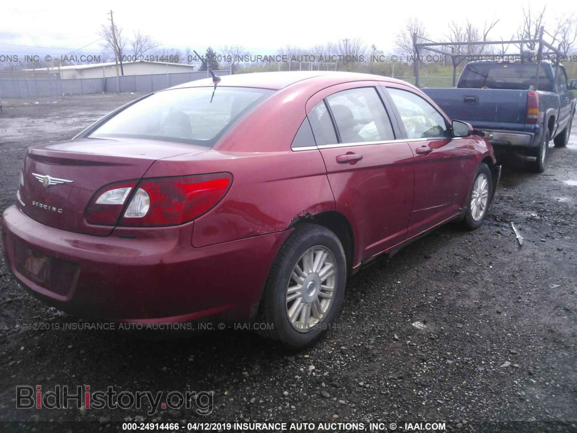 2007 CHRYSLER SEBRING - VIN: 1C3LC56K17N524236 - Фото 4