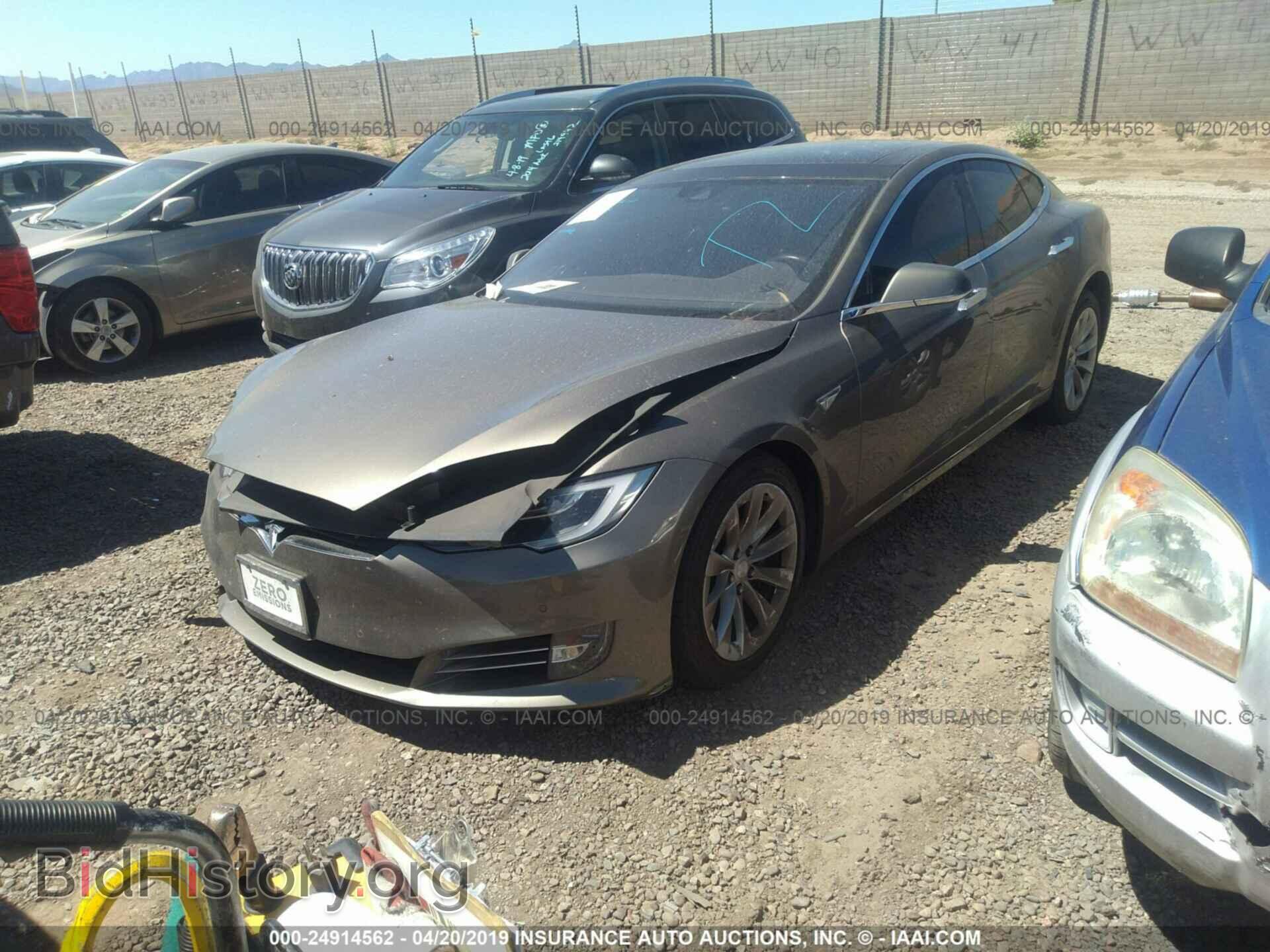 2016 TESLA MODEL S - VIN: 5YJSA1E20GF142530 - Фото 2