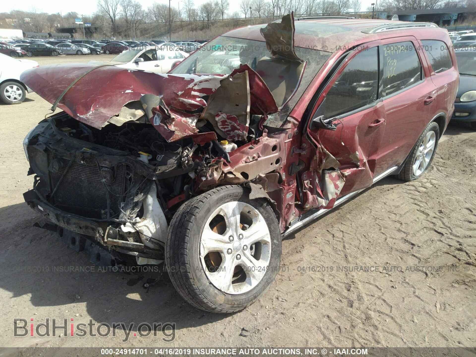 2014 DODGE DURANGO - VIN: 1C4RDJDG5EC524680 - Фото 2