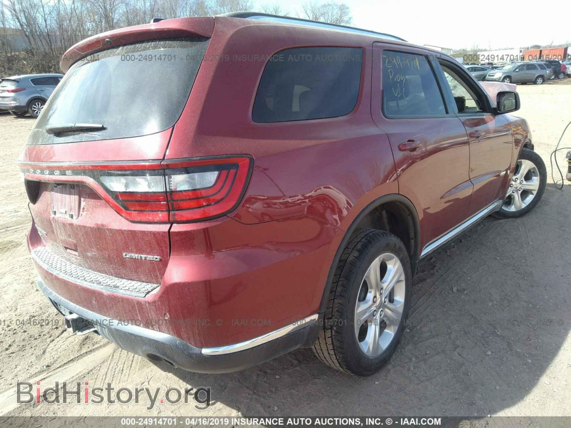 2014 DODGE DURANGO - VIN: 1C4RDJDG5EC524680 - Фото 4