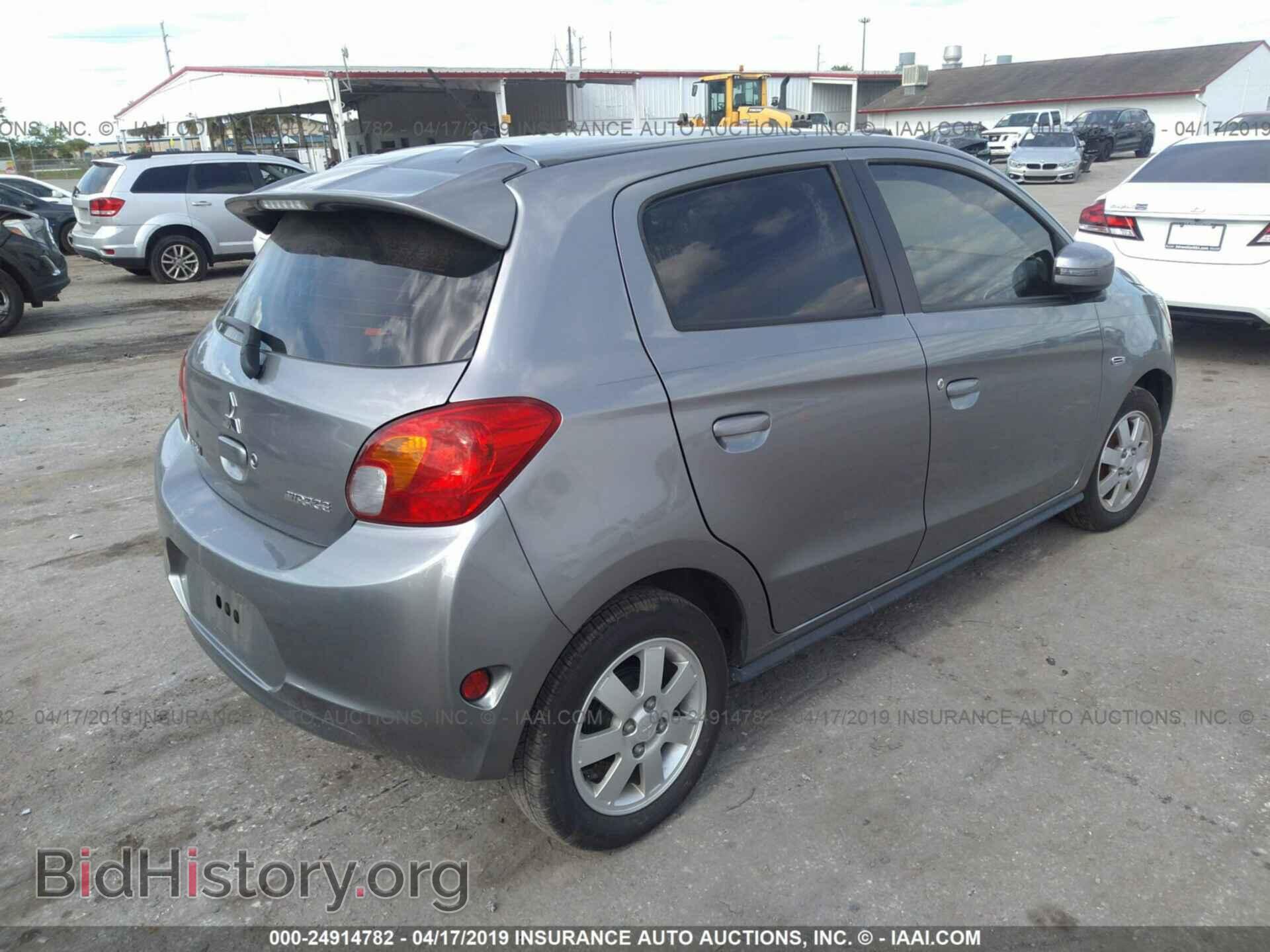 2015 MITSUBISHI MIRAGE - VIN: ML32A4HJ1FH037761 - Фото 4