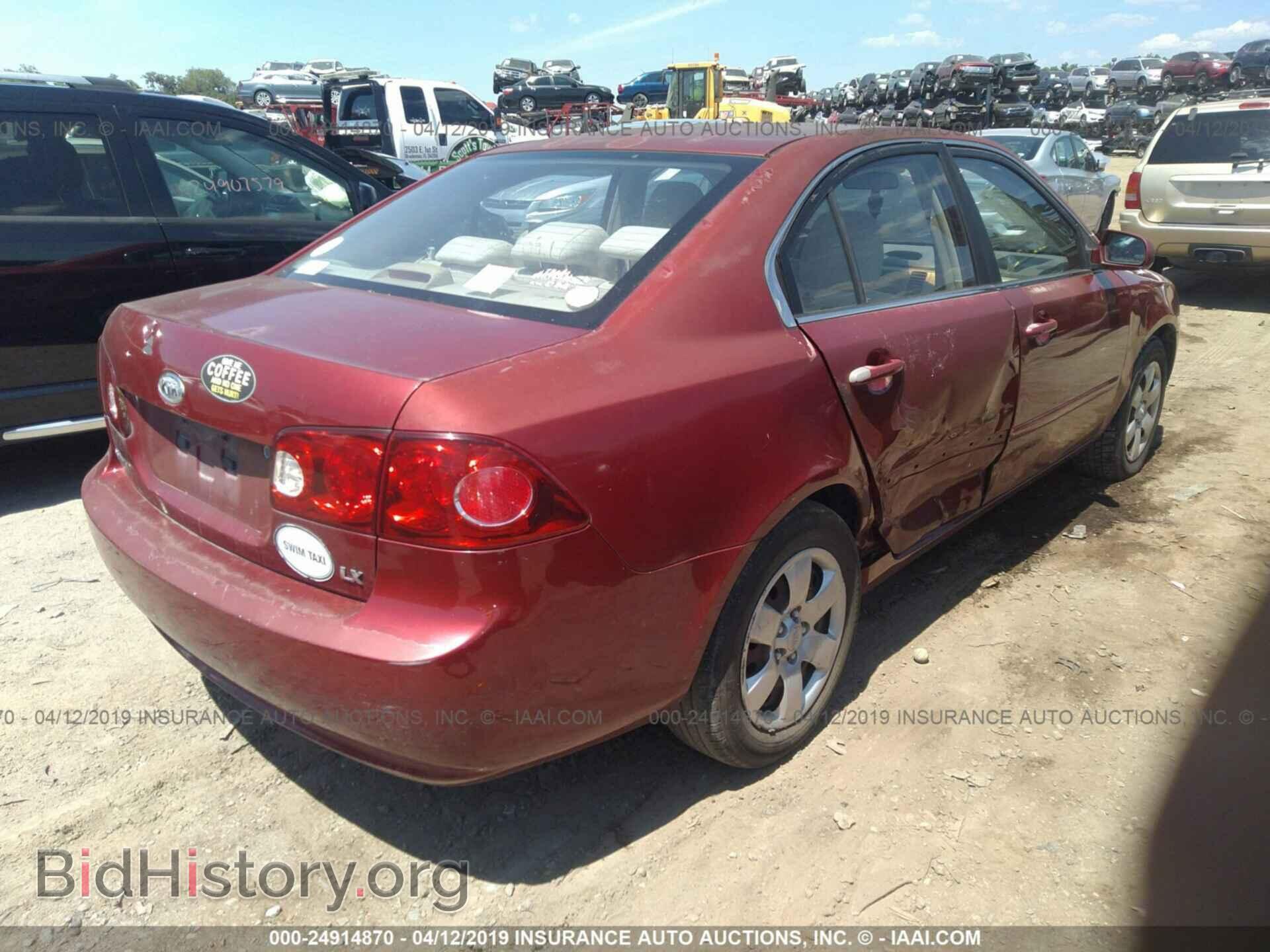 2007 KIA OPTIMA - VIN: KNAGE123375121743 - Фото 4