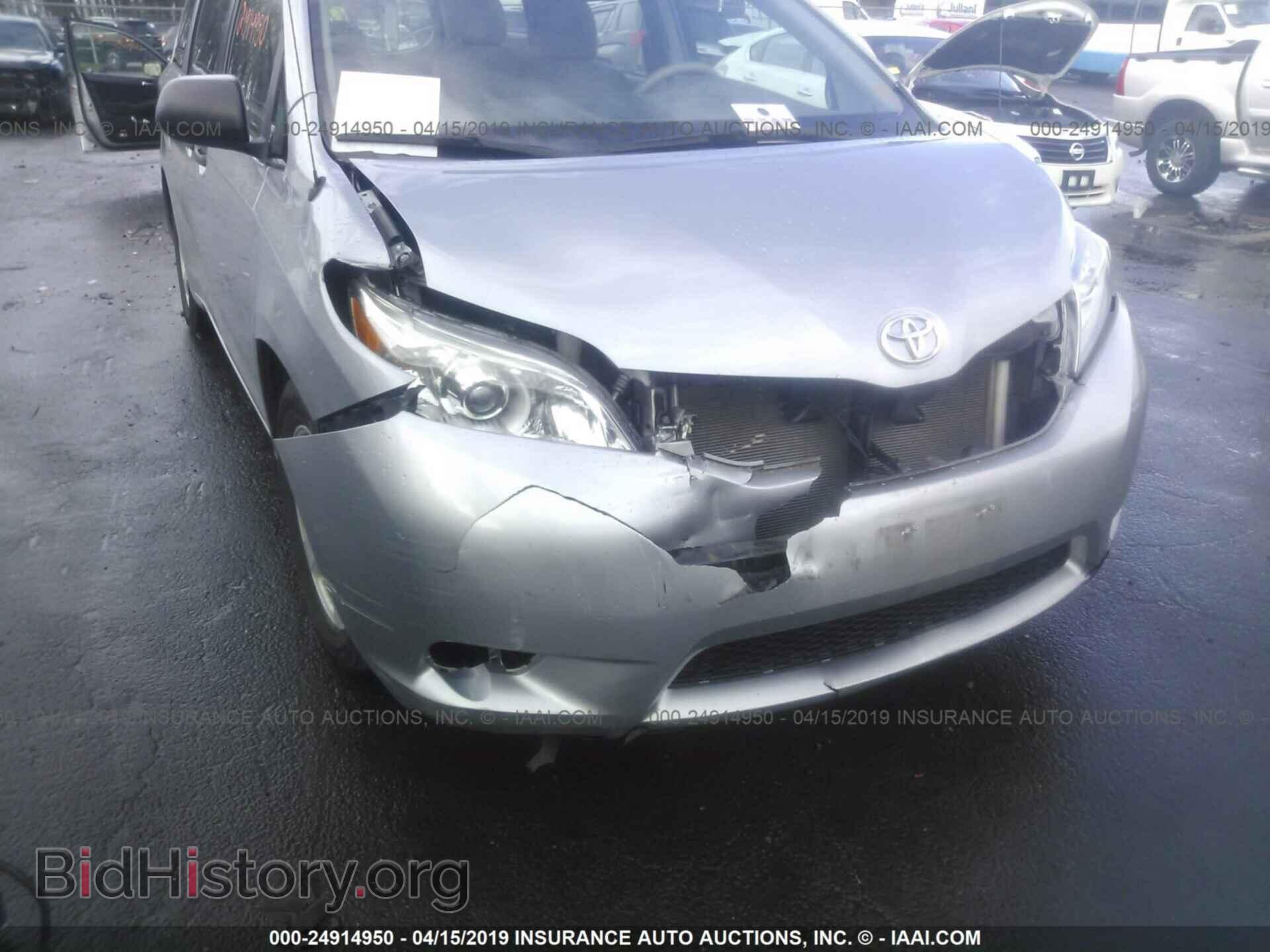 2012 TOYOTA SIENNA - VIN: 5TDZK3DC9CS242536 - Фото 6