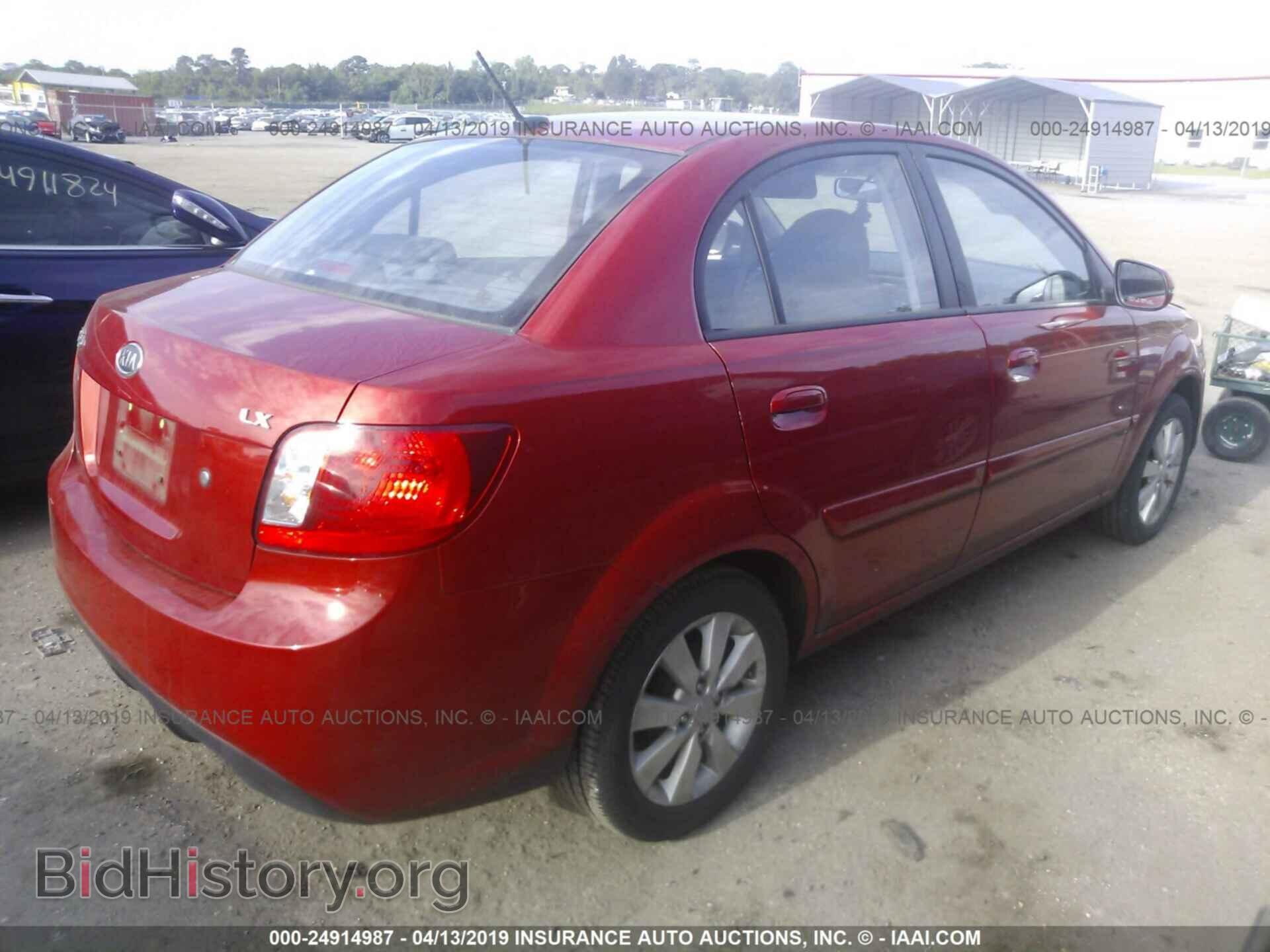 2011 KIA RIO - VIN: KNADH4A36B6953741 - Фото 4