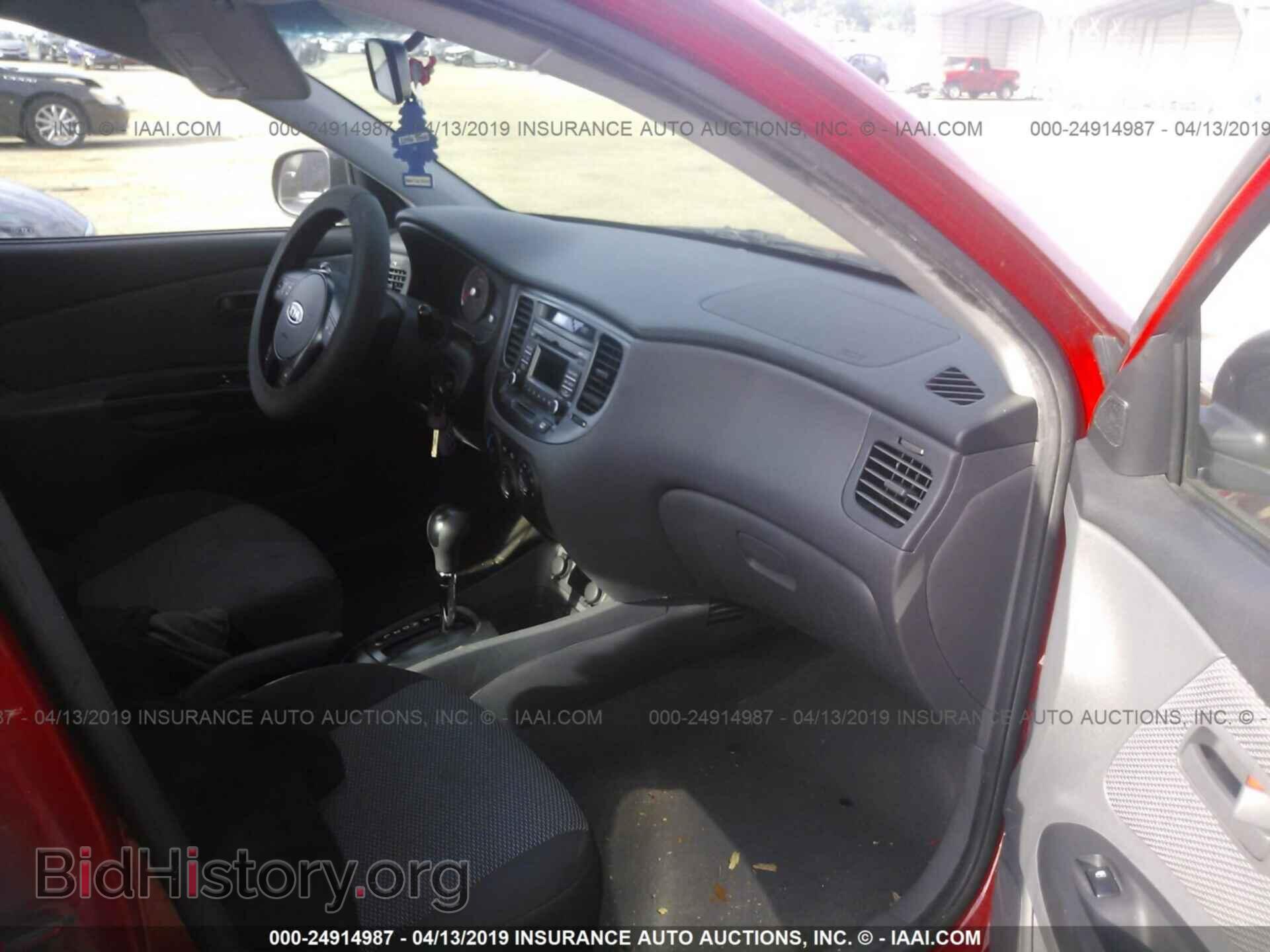 2011 KIA RIO - VIN: KNADH4A36B6953741 - Фото 5