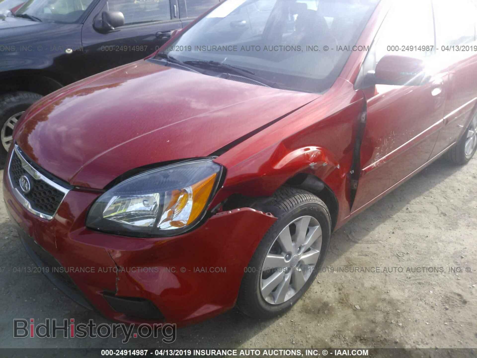 2011 KIA RIO - VIN: KNADH4A36B6953741 - Фото 6
