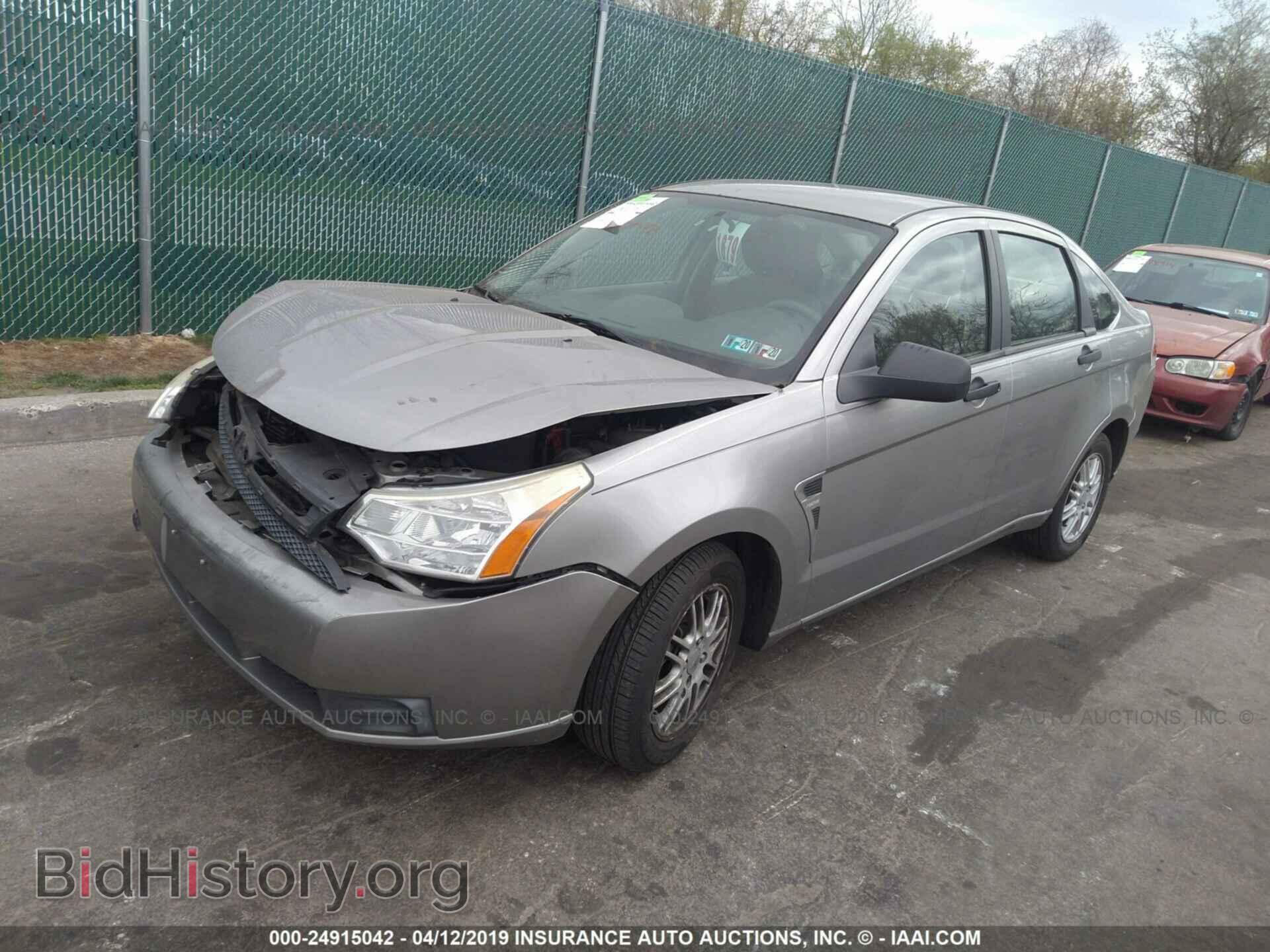 2008 FORD FOCUS - VIN: 1FAHP35N88W259628 - Фото 2