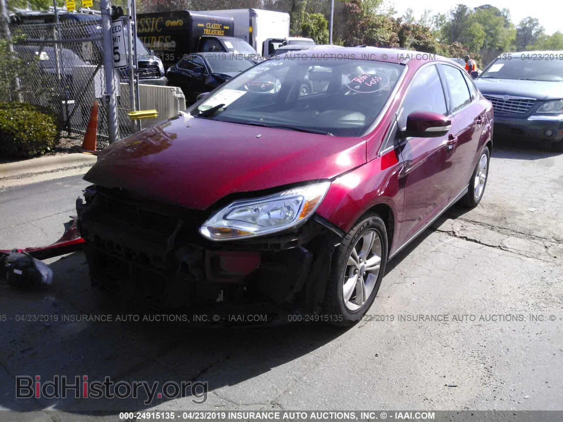 2014 FORD FOCUS - VIN: 1FADP3F29EL233054 - Фото 2