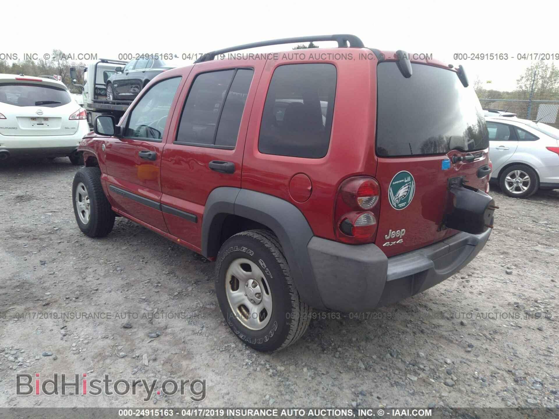 2006 JEEP LIBERTY - VIN: 1J4GL48K16W163209 - Фото 3