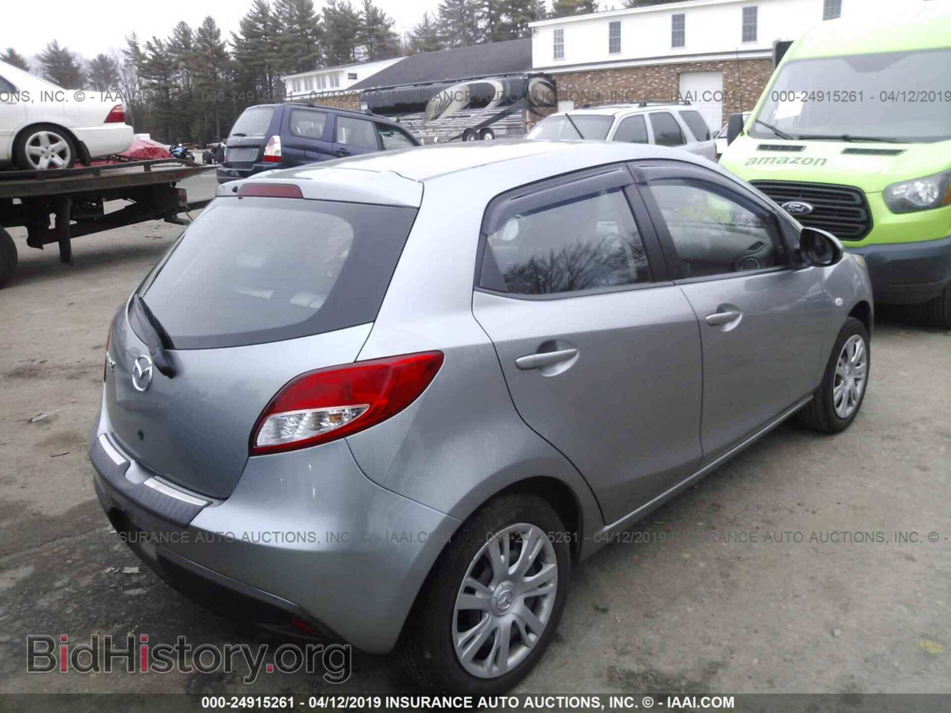 2012 MAZDA MAZDA2 - VIN: JM1DE1KZ4C0149424 - Фото 4