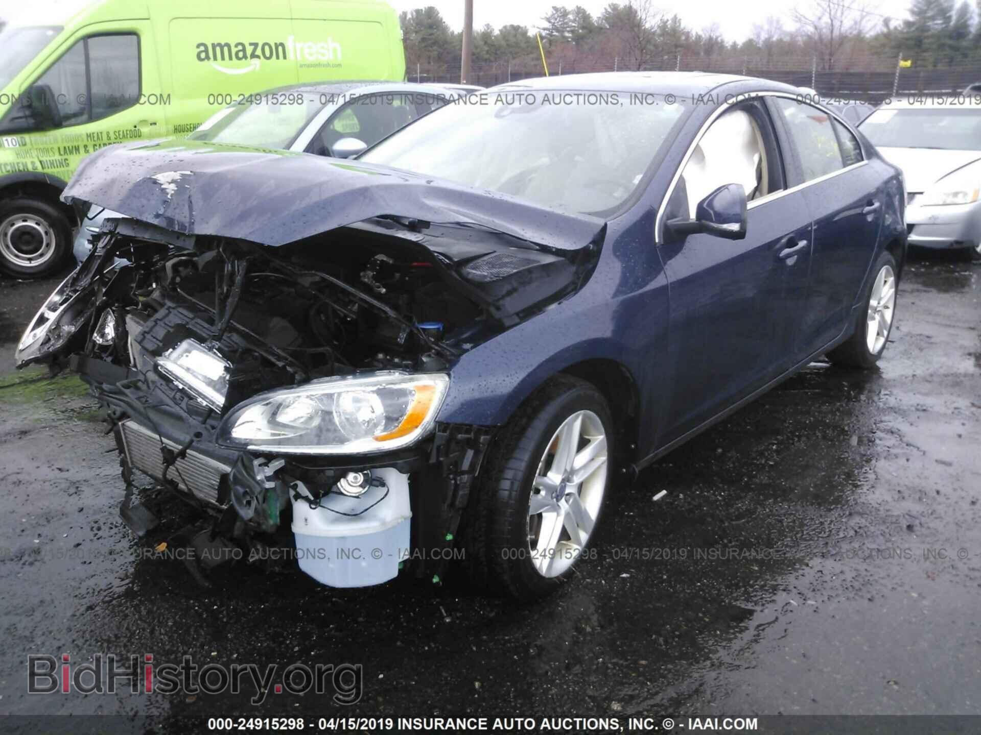 2014 VOLVO S60 - VIN: YV1612FS4E2281141 - Фото 2