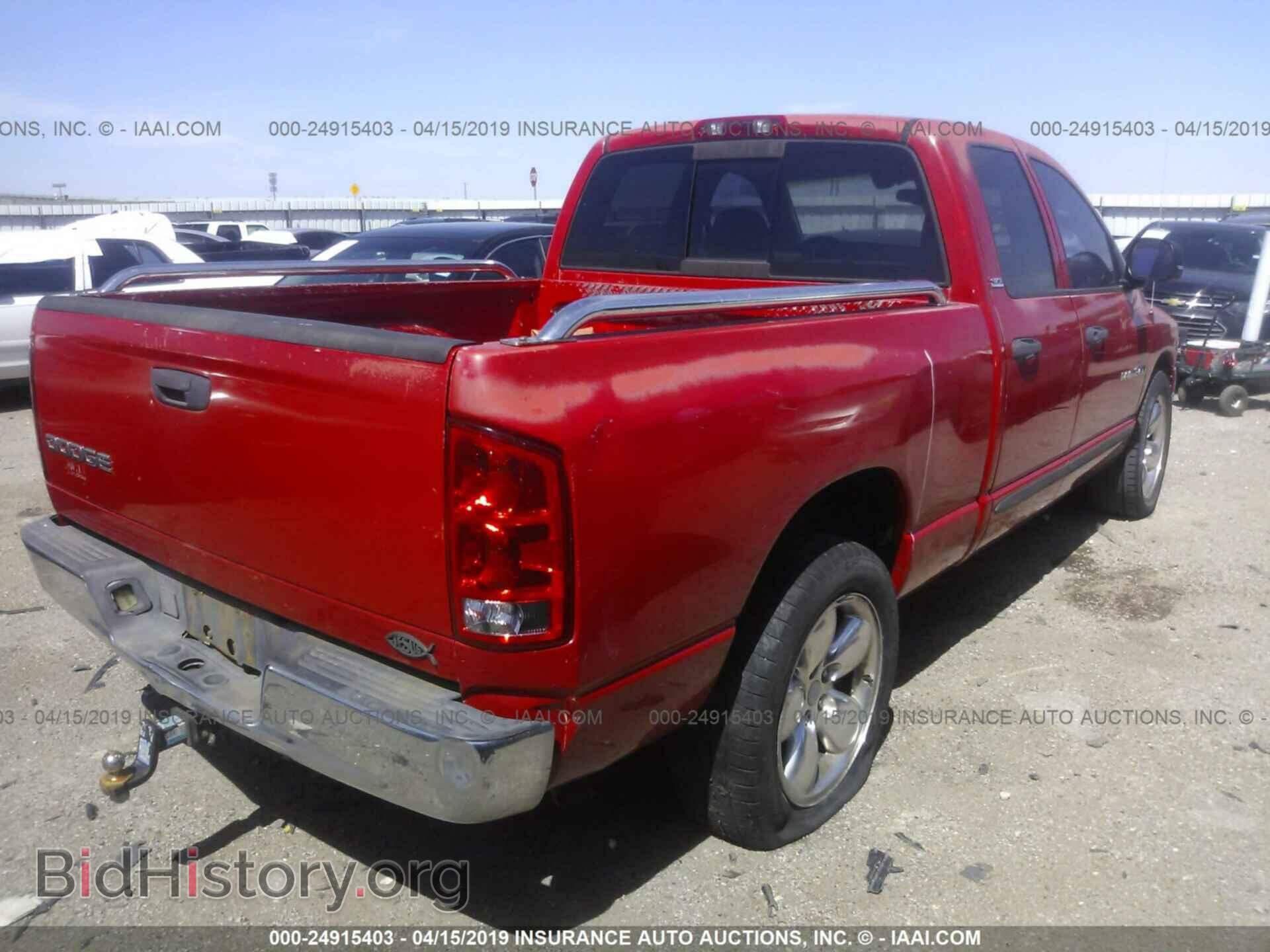 2002 DODGE RAM 1500 - VIN: 1D7HA18N82S672553 - Фото 4