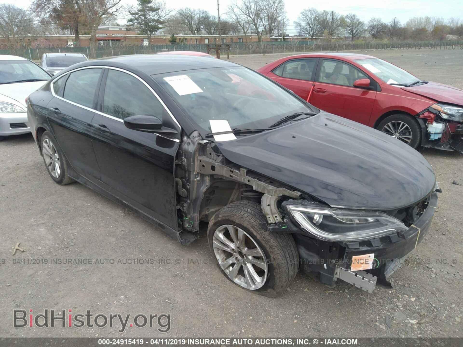 Фотография 1C3CCCAB0GN112062 - CHRYSLER 200 2016