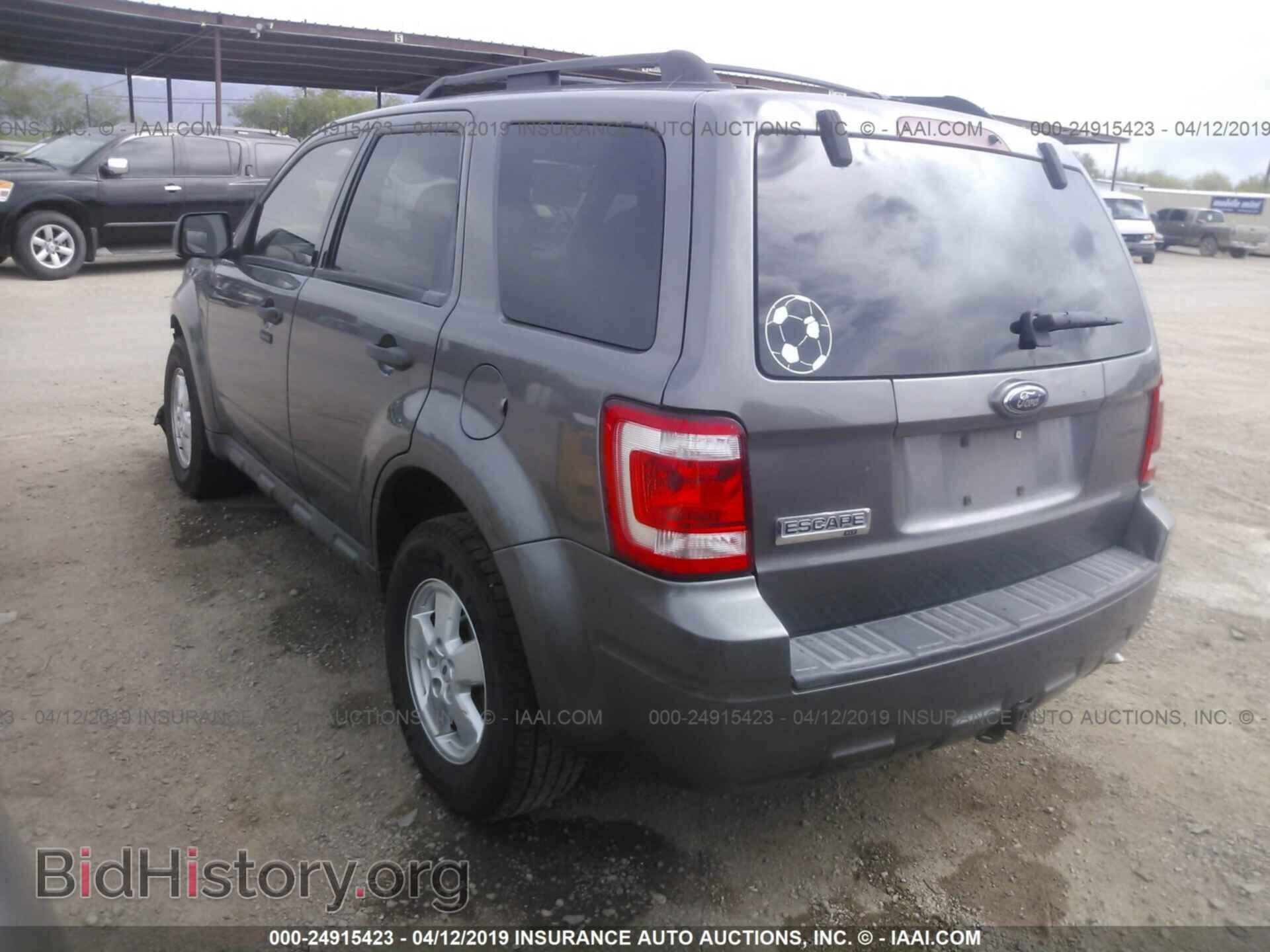 2009 FORD ESCAPE - VIN: 1FMCU03G29KD05247 - Фото 3
