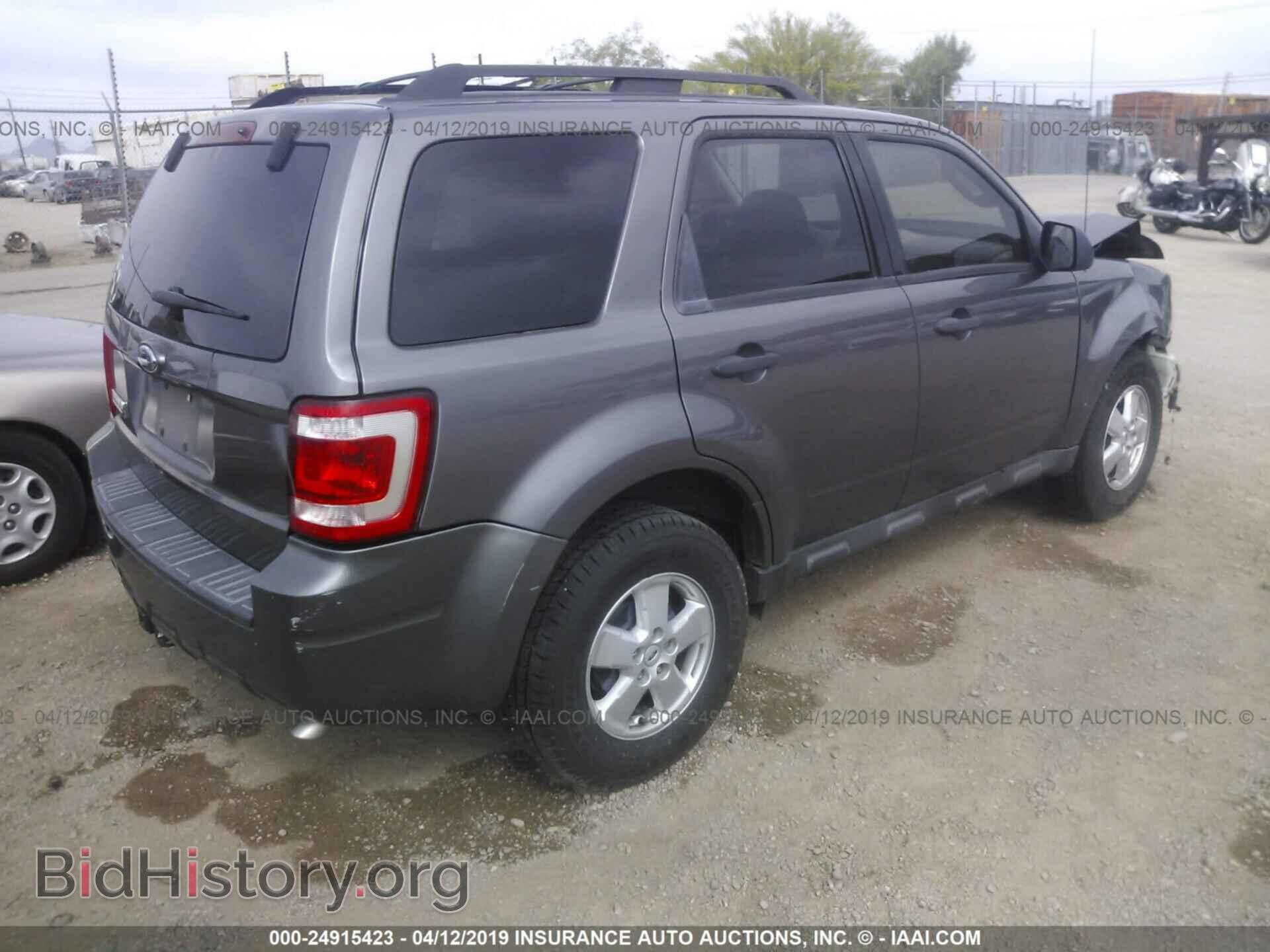 2009 FORD ESCAPE - VIN: 1FMCU03G29KD05247 - Фото 4