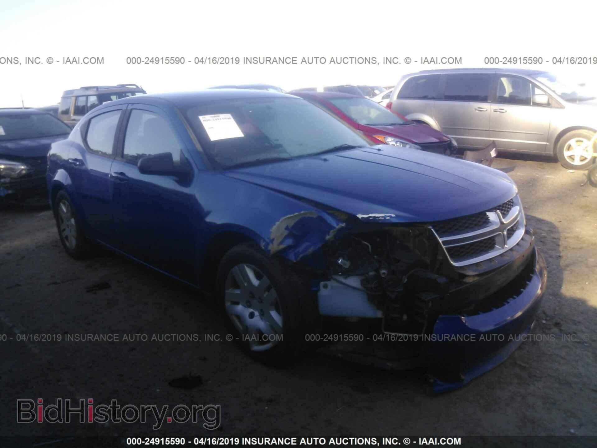 Photo 1C3CDZAB8DN598972 - DODGE AVENGER 2013