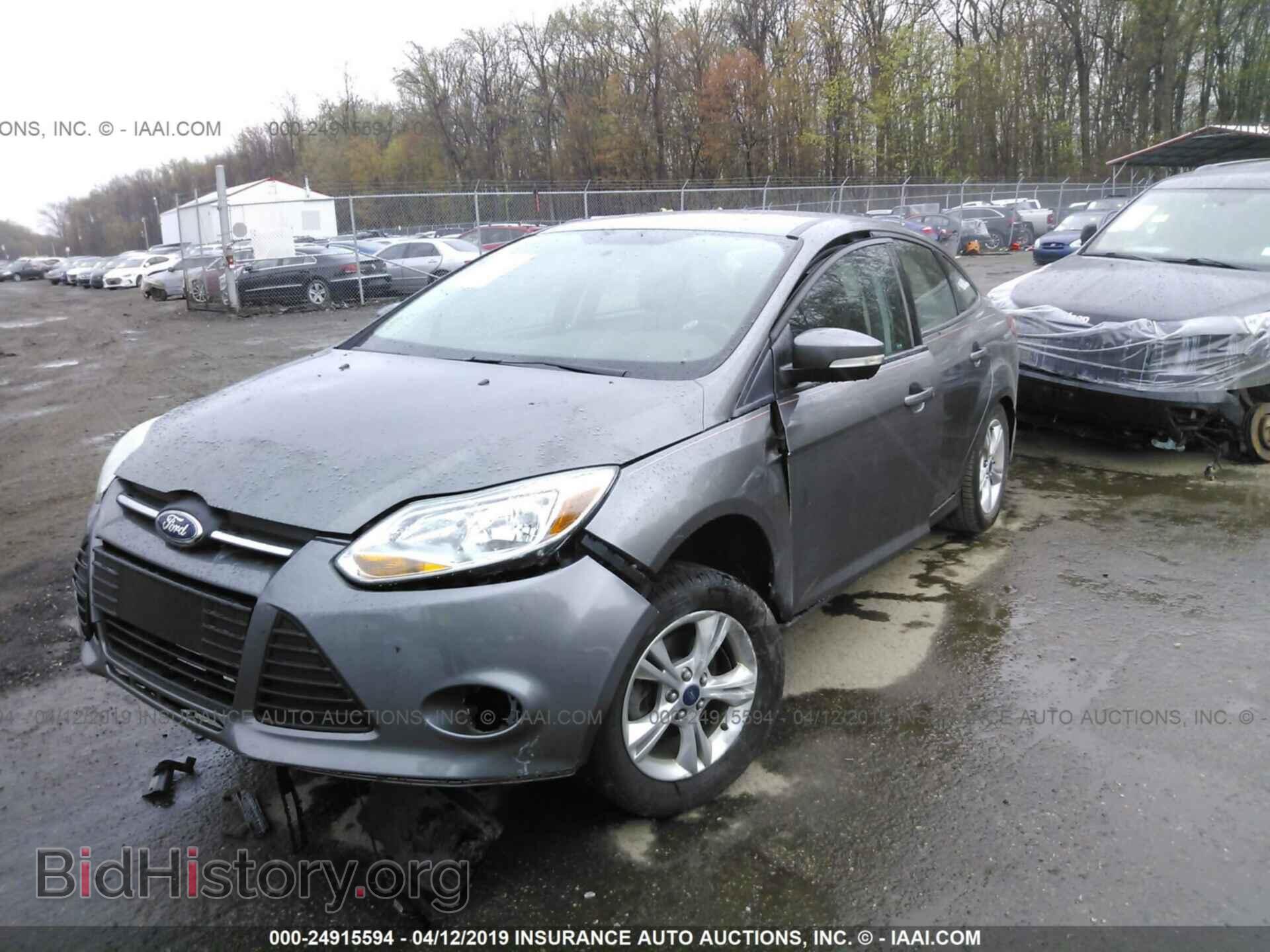 2014 FORD FOCUS - VIN: 1FADP3F28EL366727 - Фото 2