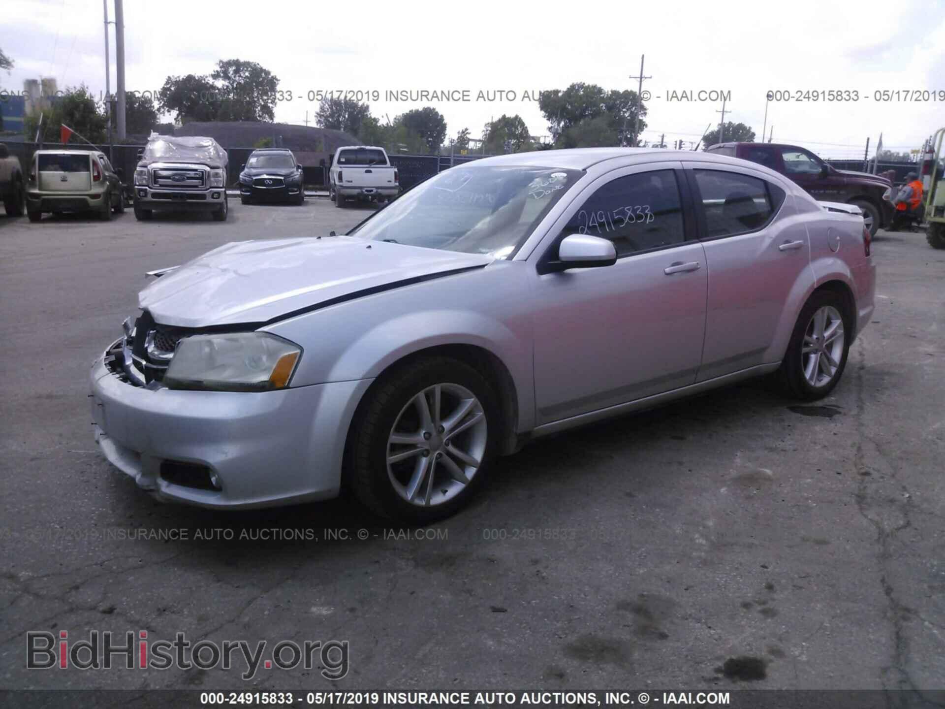 2011 DODGE AVENGER - VIN: 1B3BD1FG7BN510344 - Фото 2