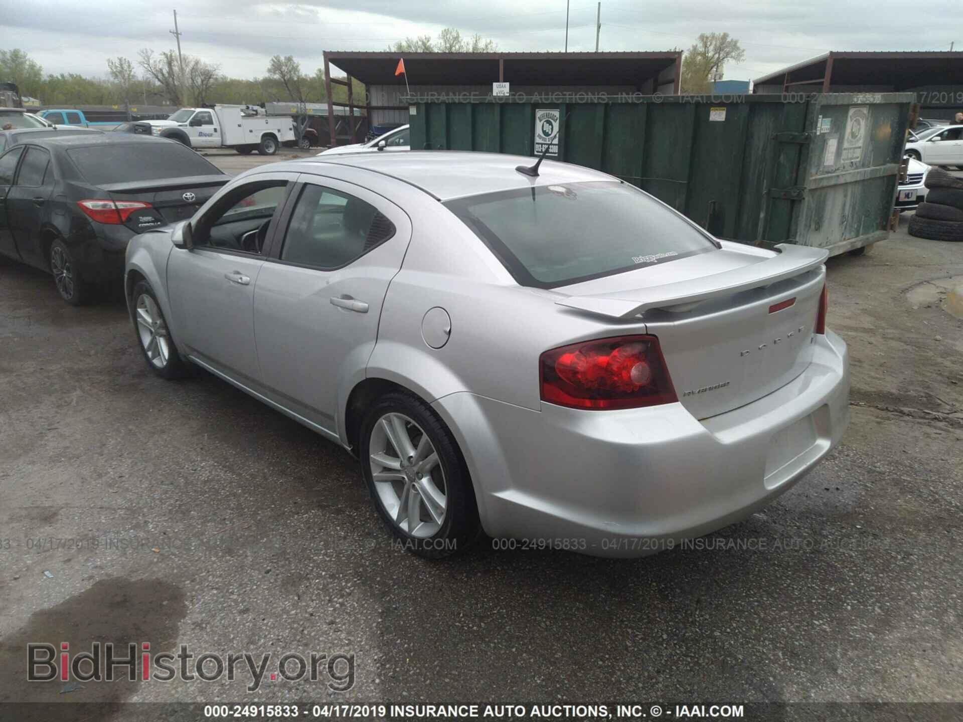 2011 DODGE AVENGER - VIN: 1B3BD1FG7BN510344 - Фото 3