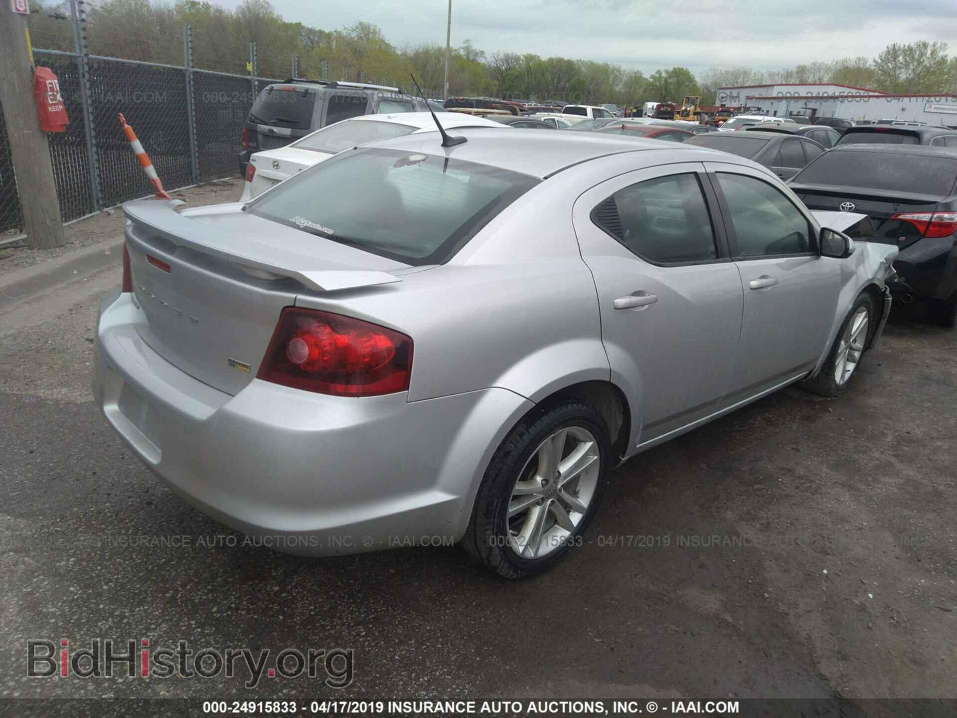 2011 DODGE AVENGER - VIN: 1B3BD1FG7BN510344 - Фото 4