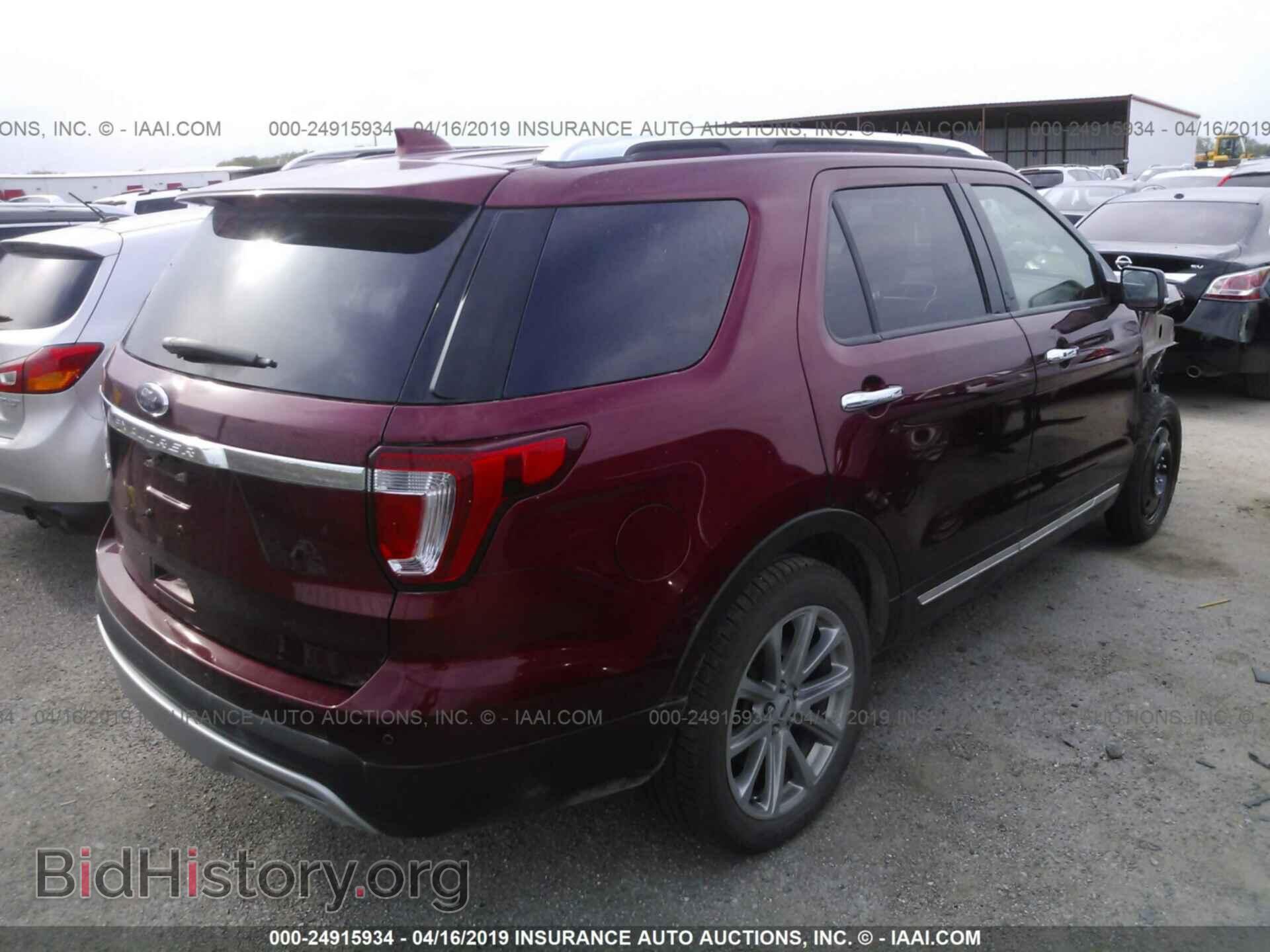 2017 FORD EXPLORER - VIN: 1FM5K7F85HGB39187 - Фото 4