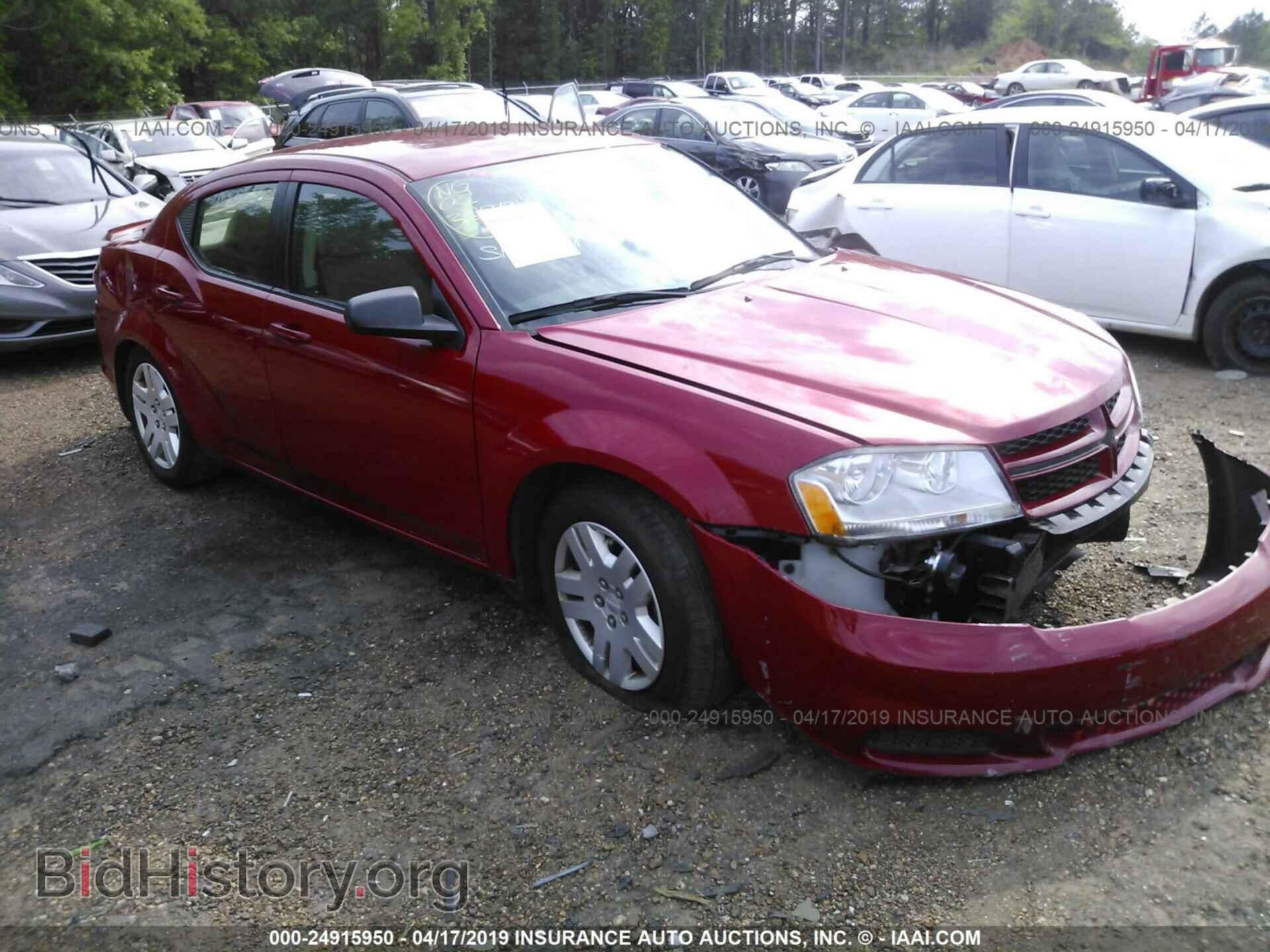 Photo 1C3CDZAG9CN313724 - DODGE AVENGER 2012