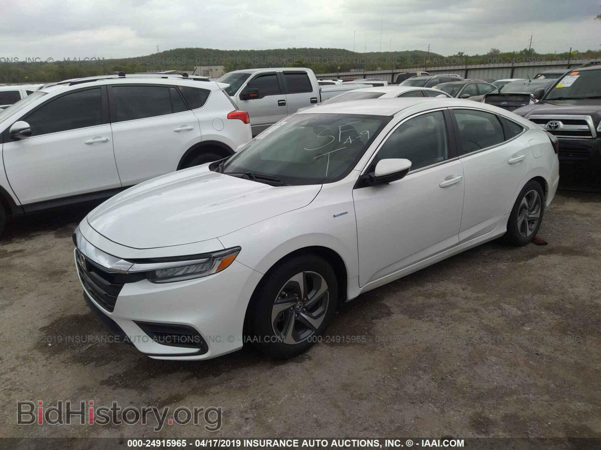 2019 HONDA INSIGHT - VIN: 19XZE4F58KE009106 - Фото 2