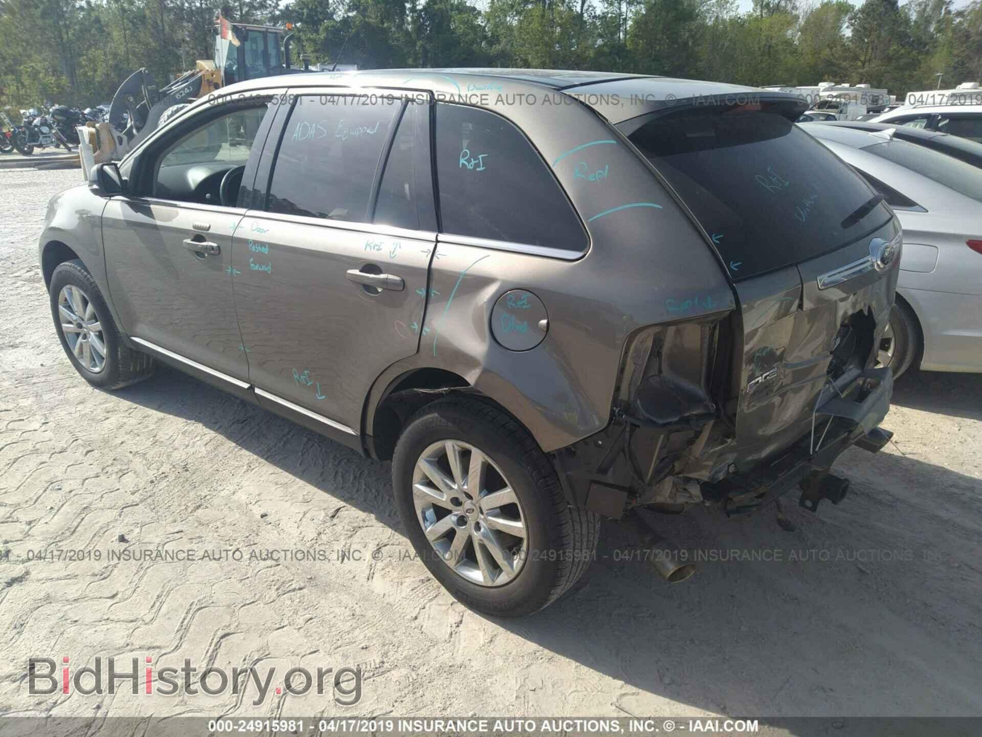2014 FORD EDGE - VIN: 2FMDK3KCXEBA09374 - Photo 3