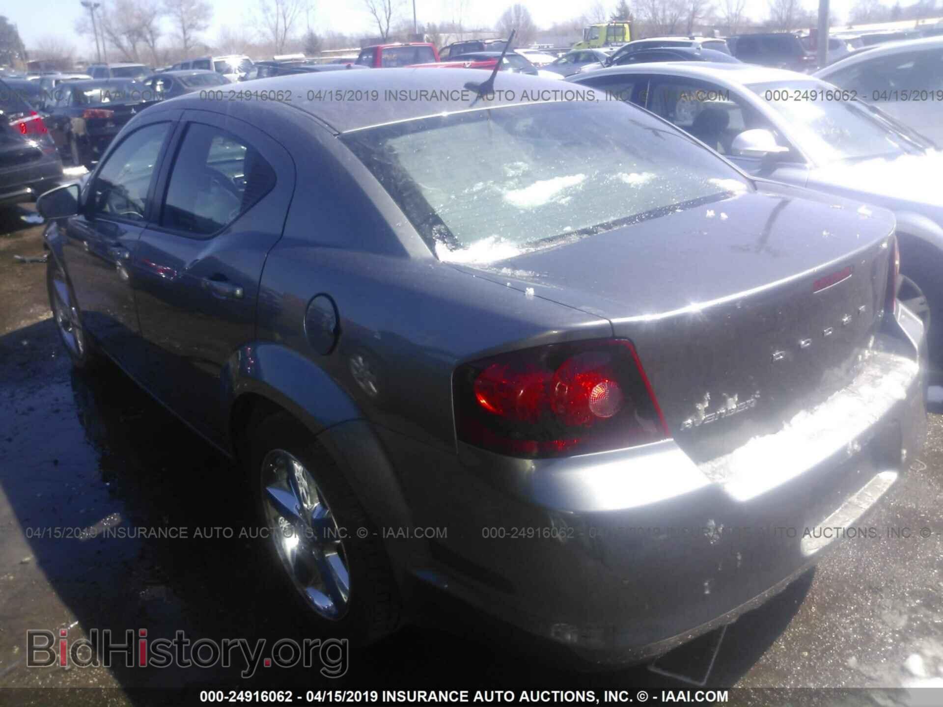 2012 DODGE AVENGER - VIN: 1C3CDZCB2CN313100 - Фото 3