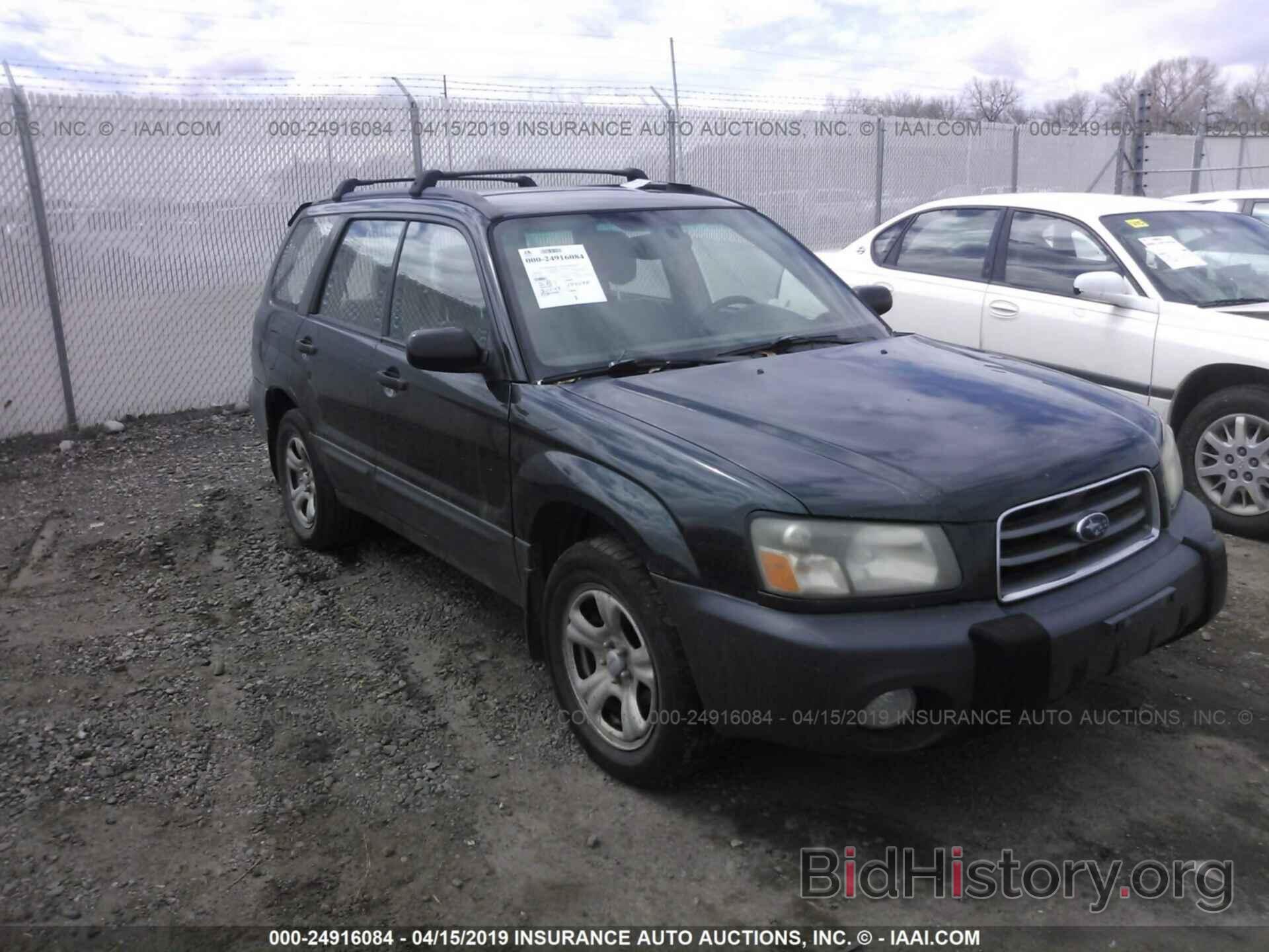 Photo JF1SG63633H700792 - SUBARU FORESTER 2003
