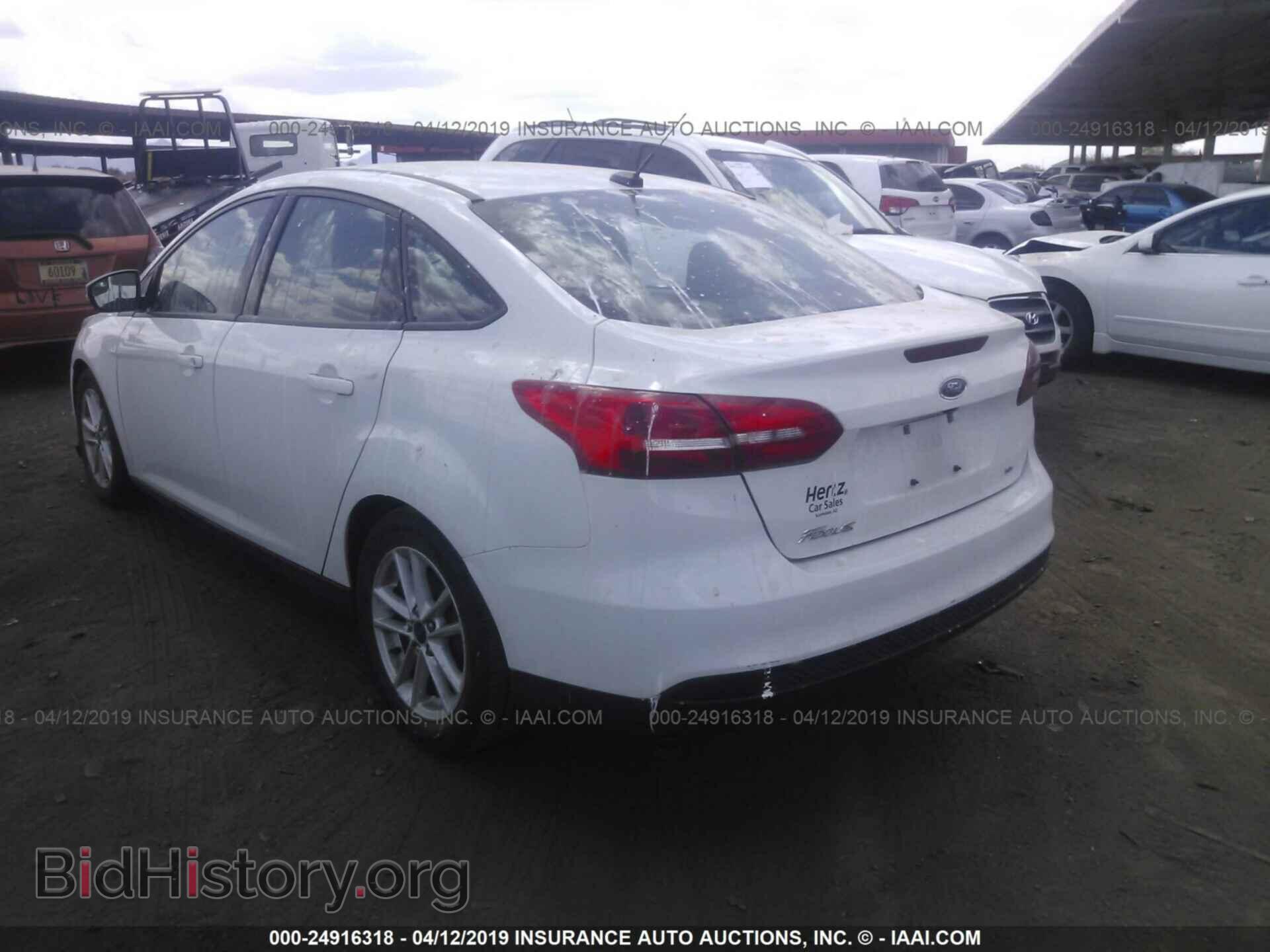 2016 FORD FOCUS - VIN: 1FADP3F29GL337885 - Фото 3
