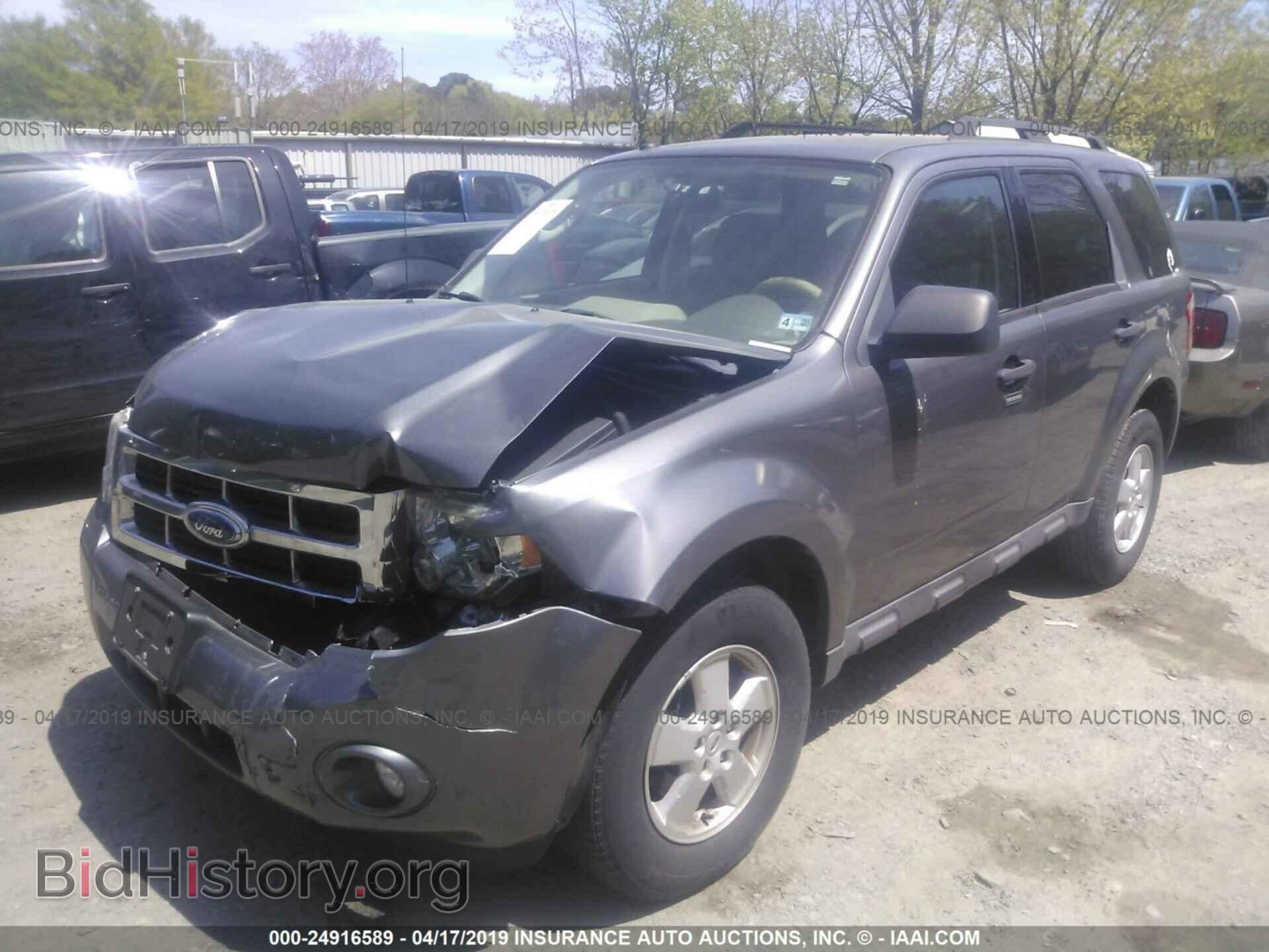 2009 FORD ESCAPE - VIN: 1FMCU03709KA51831 - Фото 2