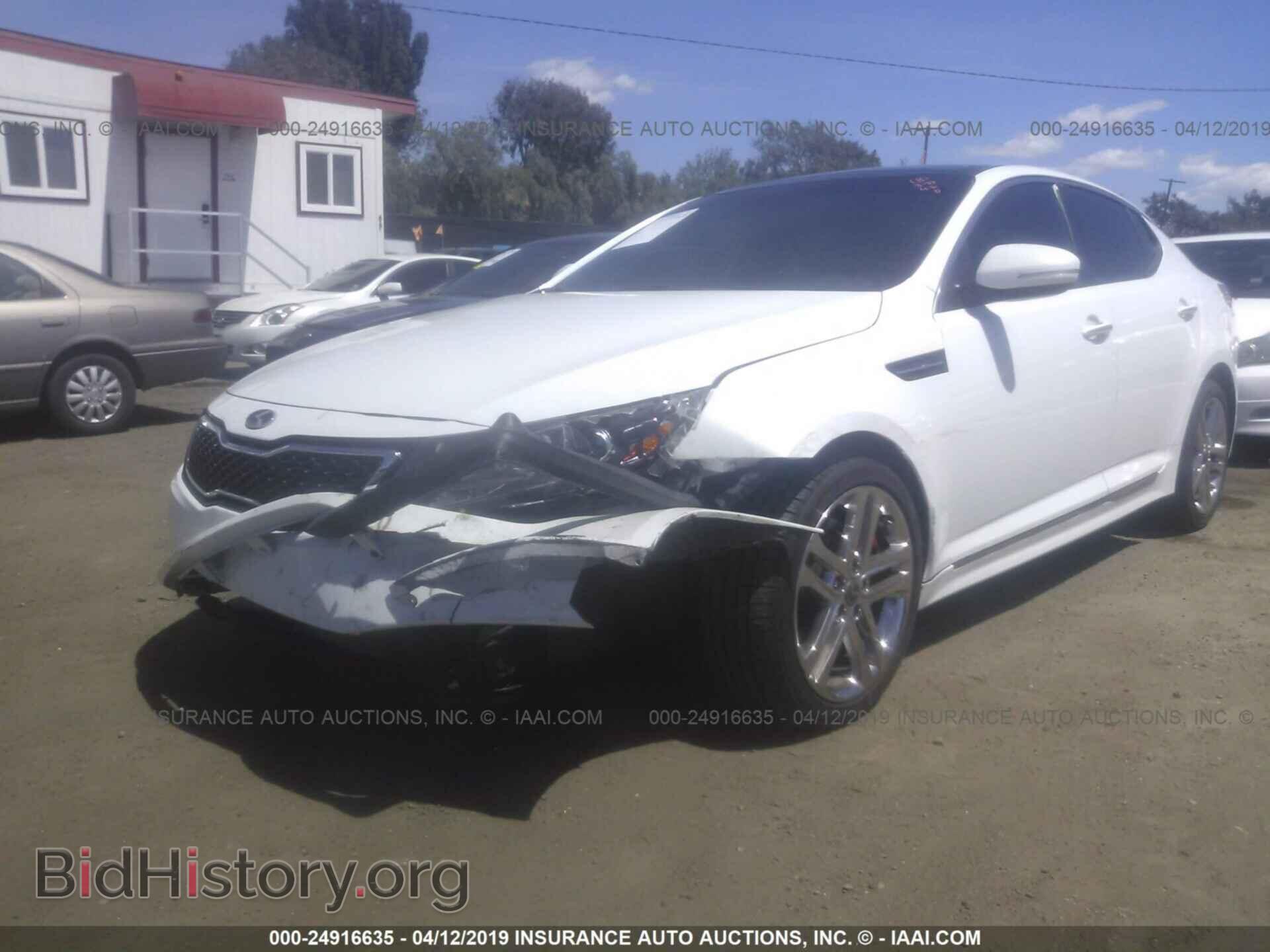 2013 KIA OPTIMA - VIN: 5XXGR4A64DG091034 - Фото 2